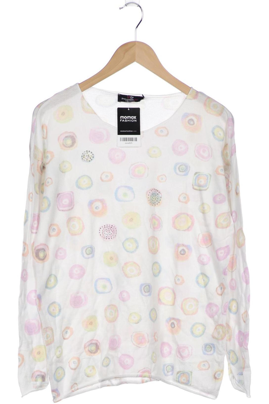 

Zwillingsherz Damen Pullover, cremeweiß