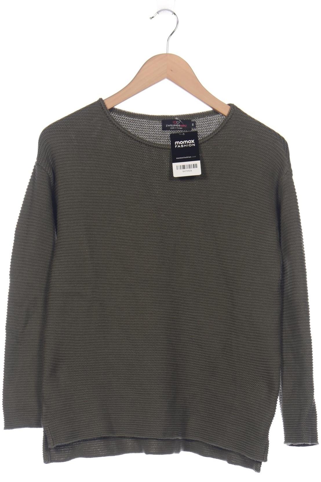 

Zwillingsherz Damen Pullover, grün, Gr. 36