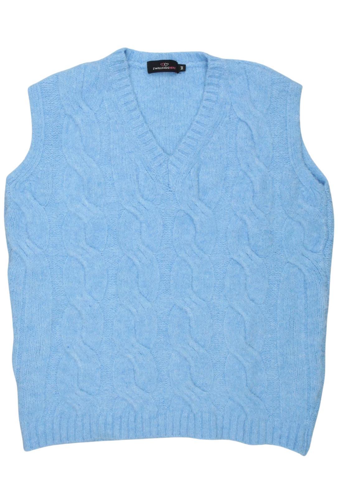 

Zwillingsherz Damen Pullover, hellblau, Gr. 38