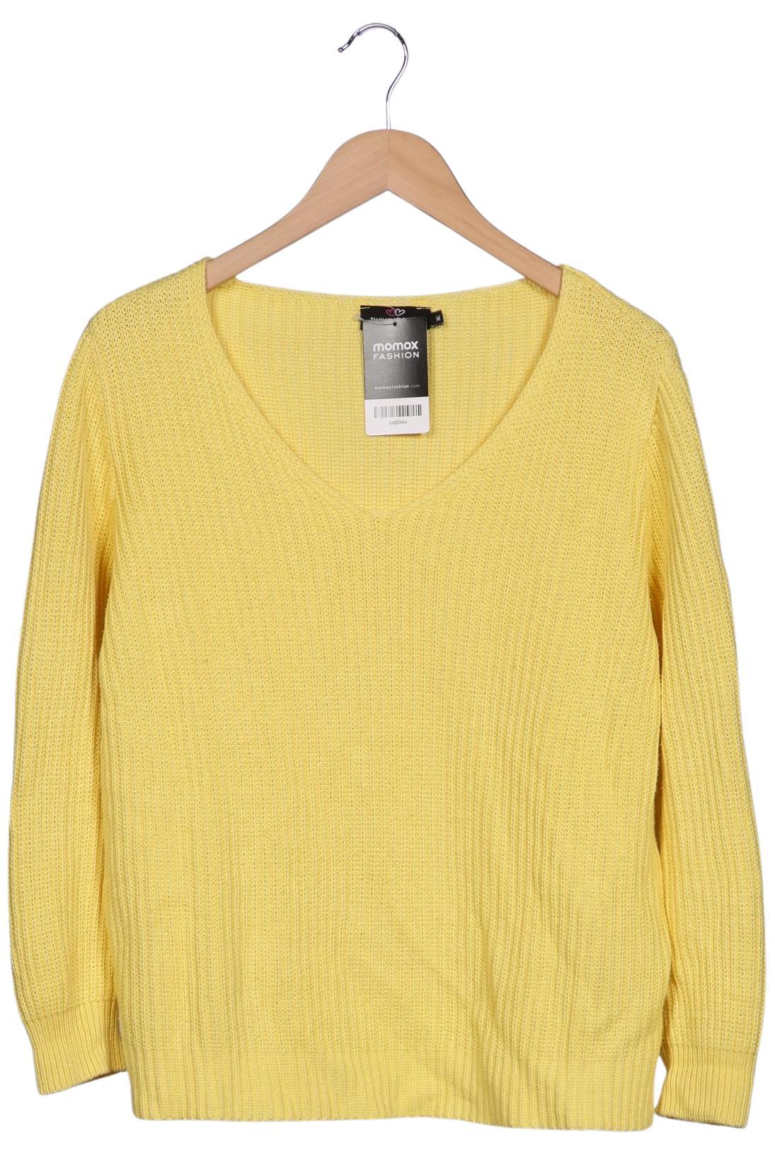 

Zwillingsherz Damen Pullover, gelb, Gr. 38