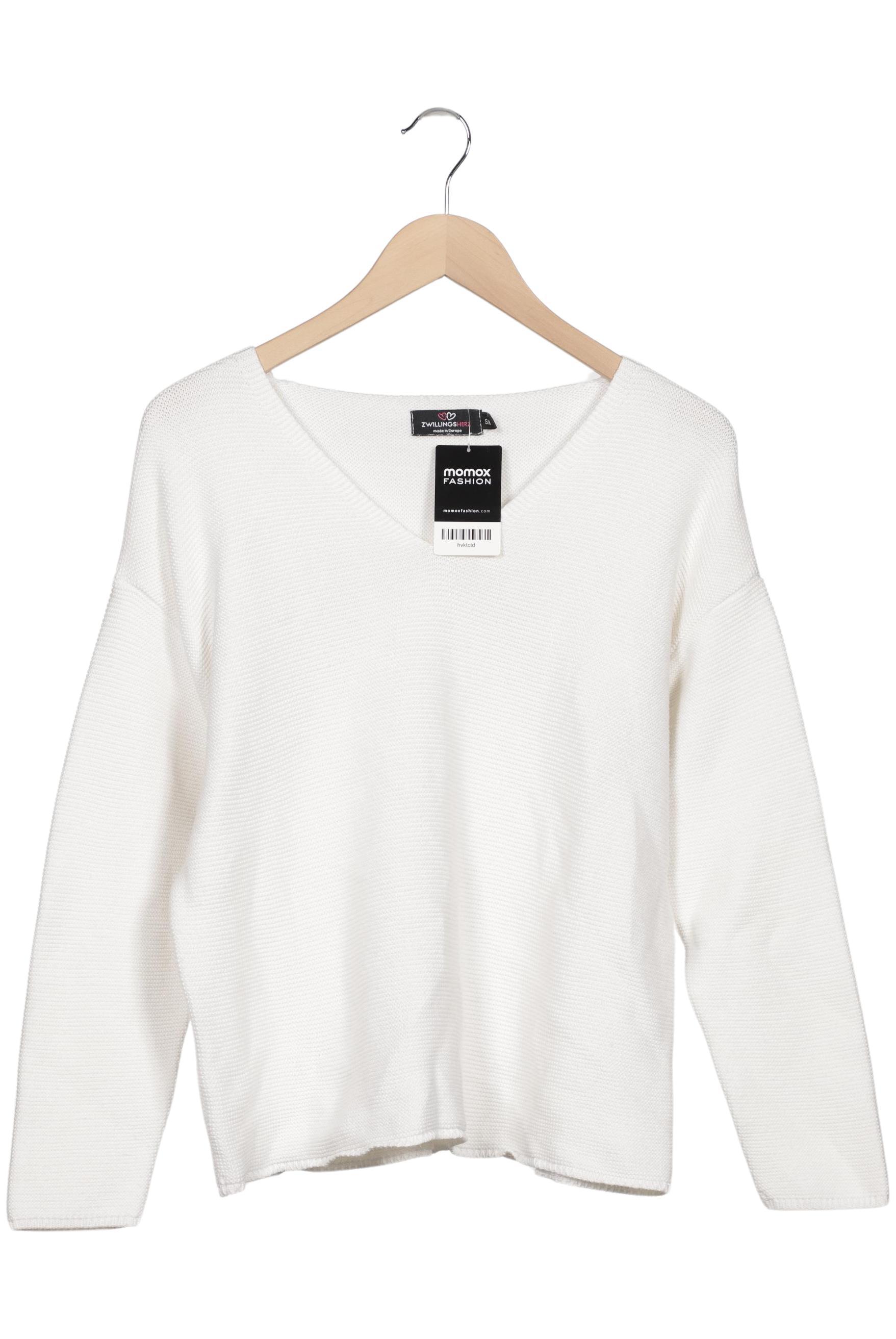 

Zwillingsherz Damen Pullover, cremeweiß, Gr. 36