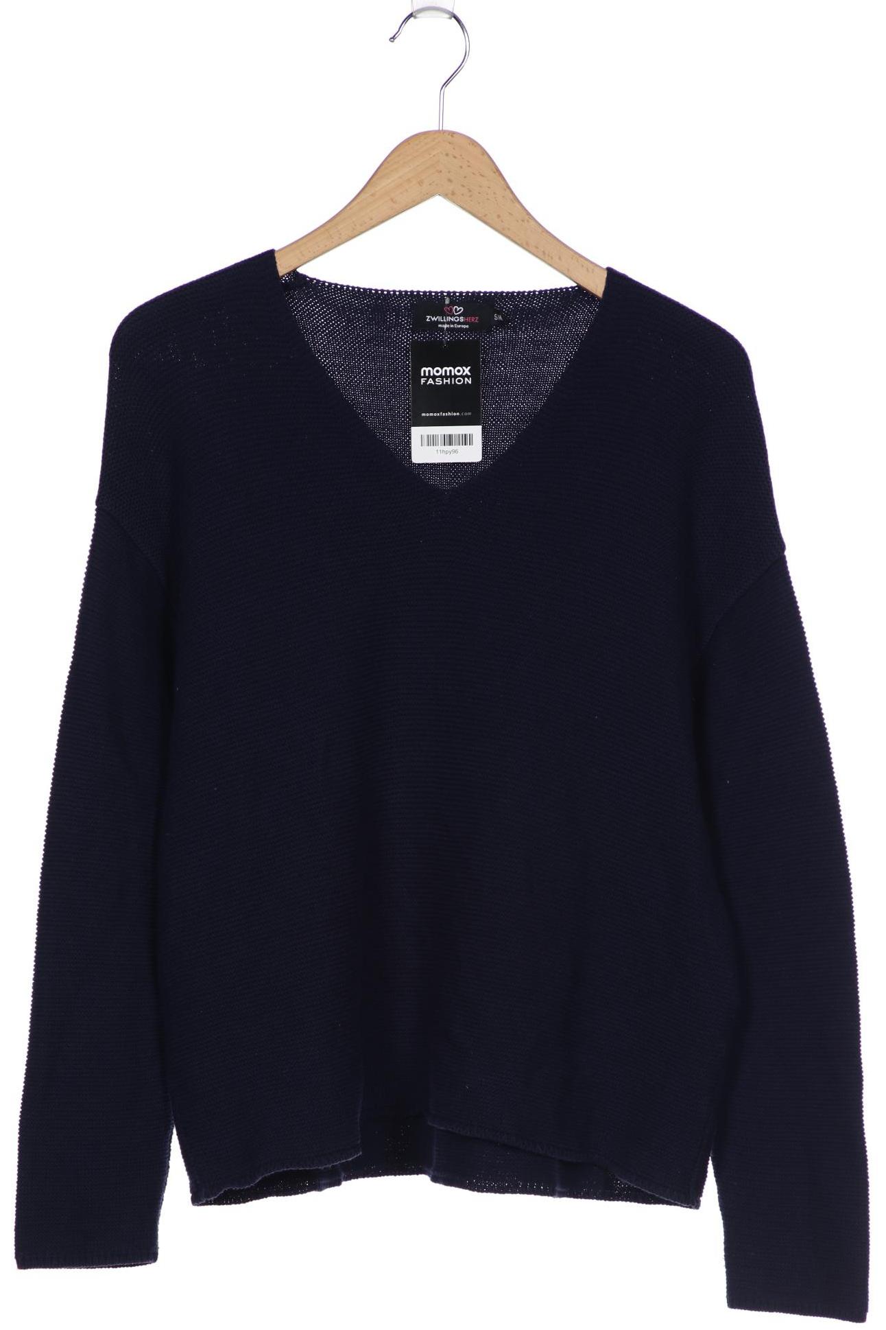 

Zwillingsherz Damen Pullover, marineblau, Gr. 36