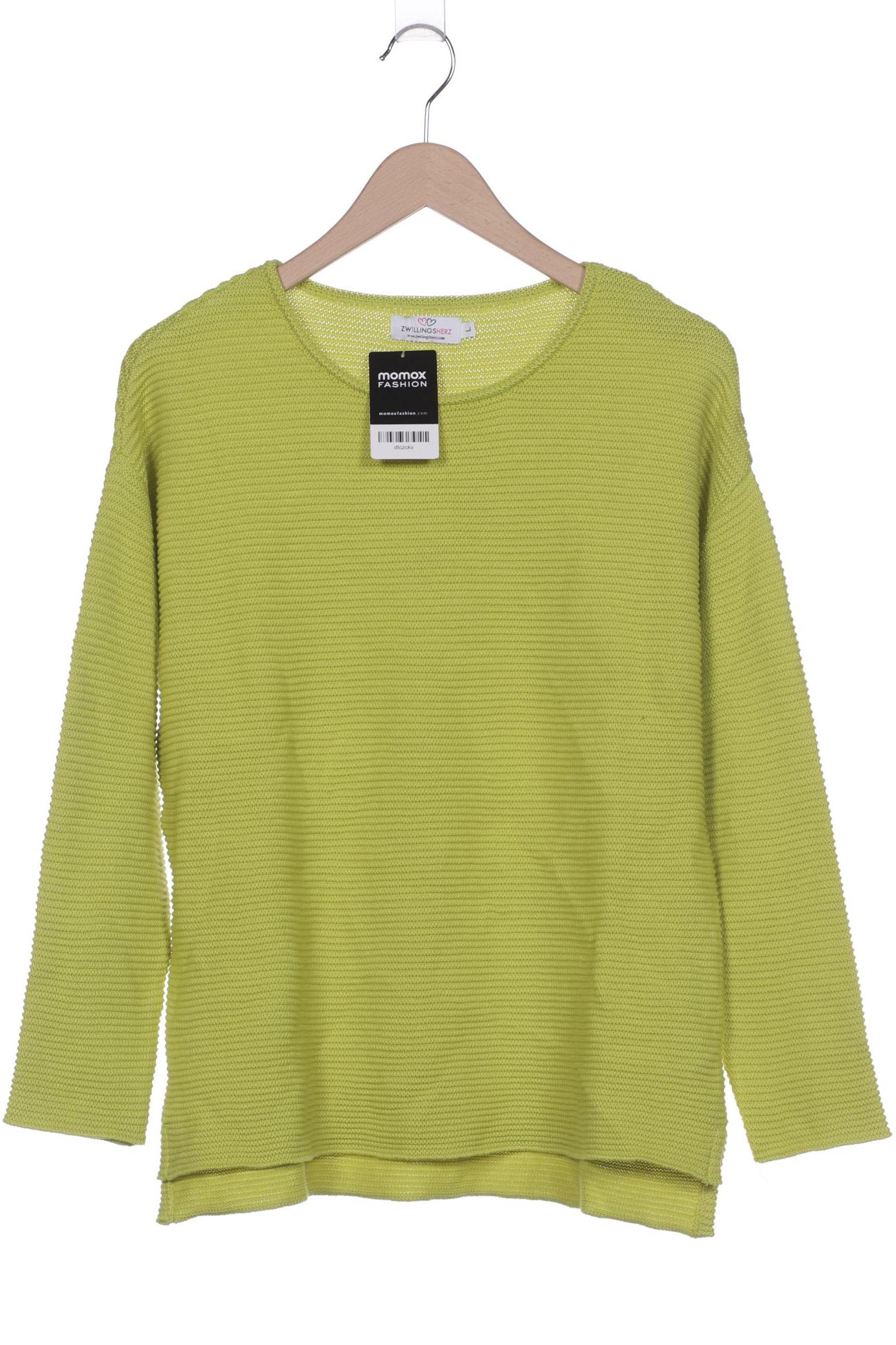 

Zwillingsherz Damen Pullover, gelb, Gr. 42