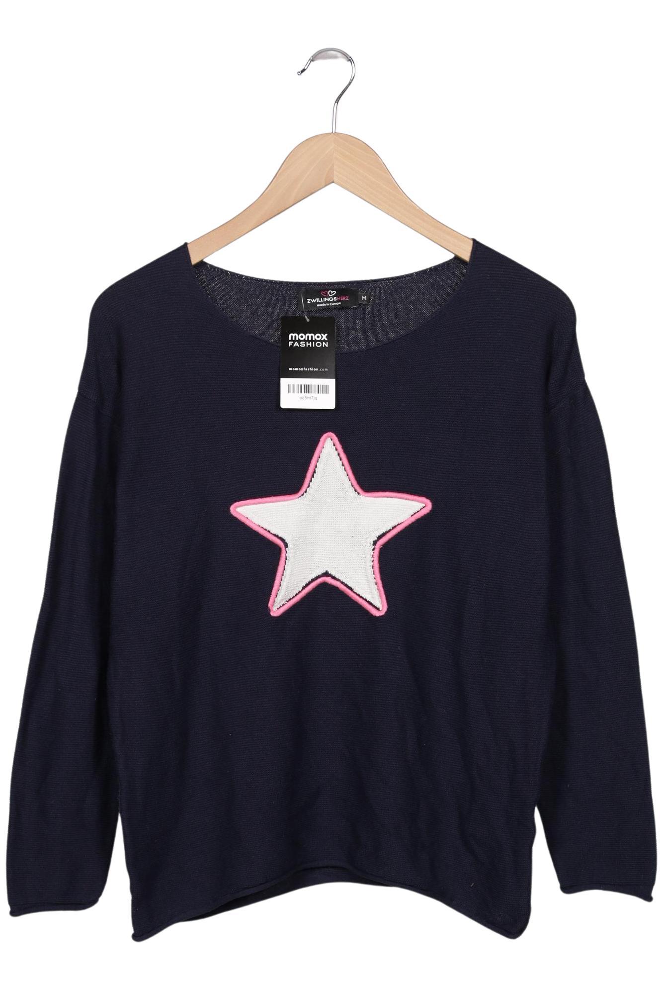 

Zwillingsherz Damen Pullover, marineblau, Gr. 38