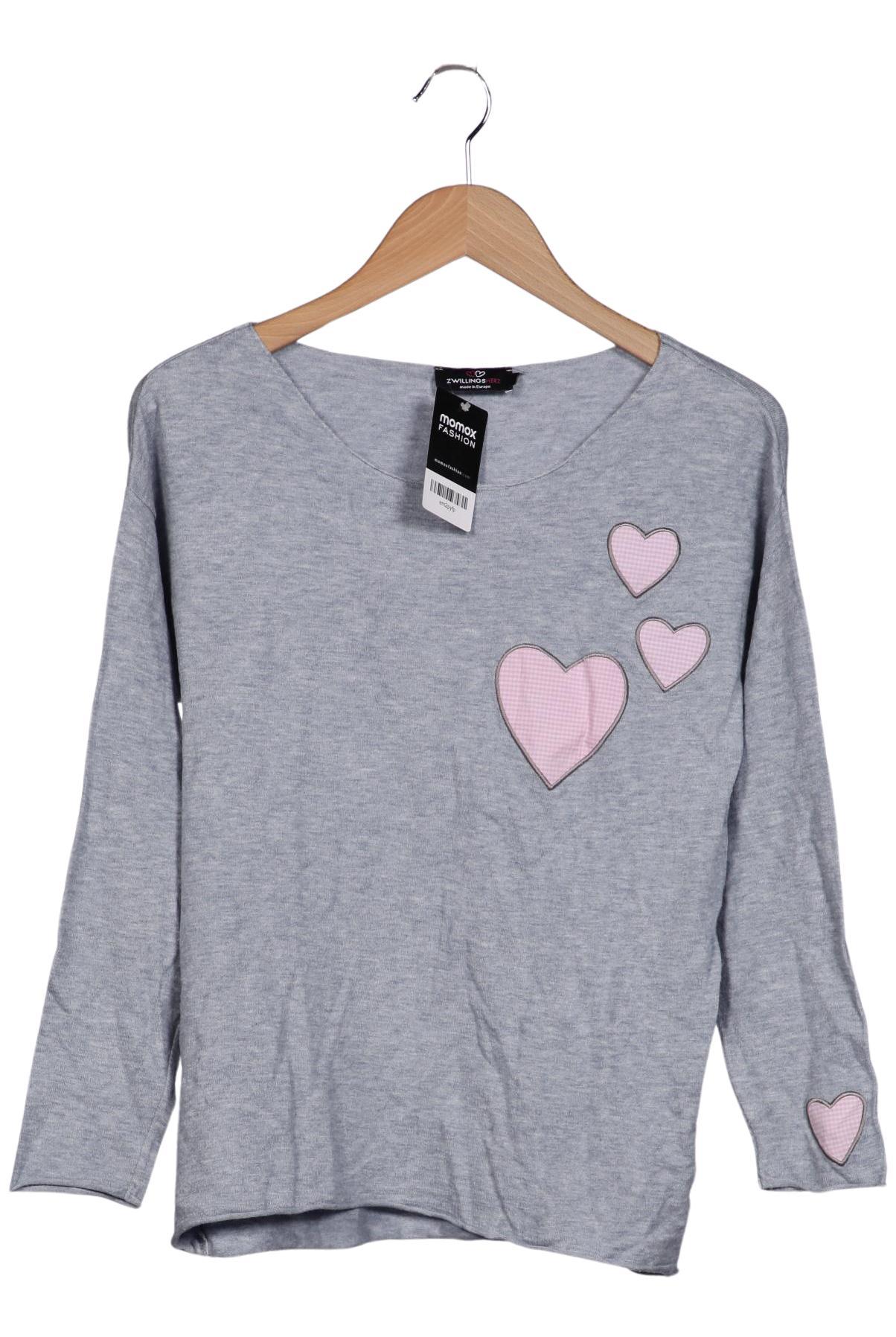

Zwillingsherz Damen Pullover, hellblau, Gr. 44
