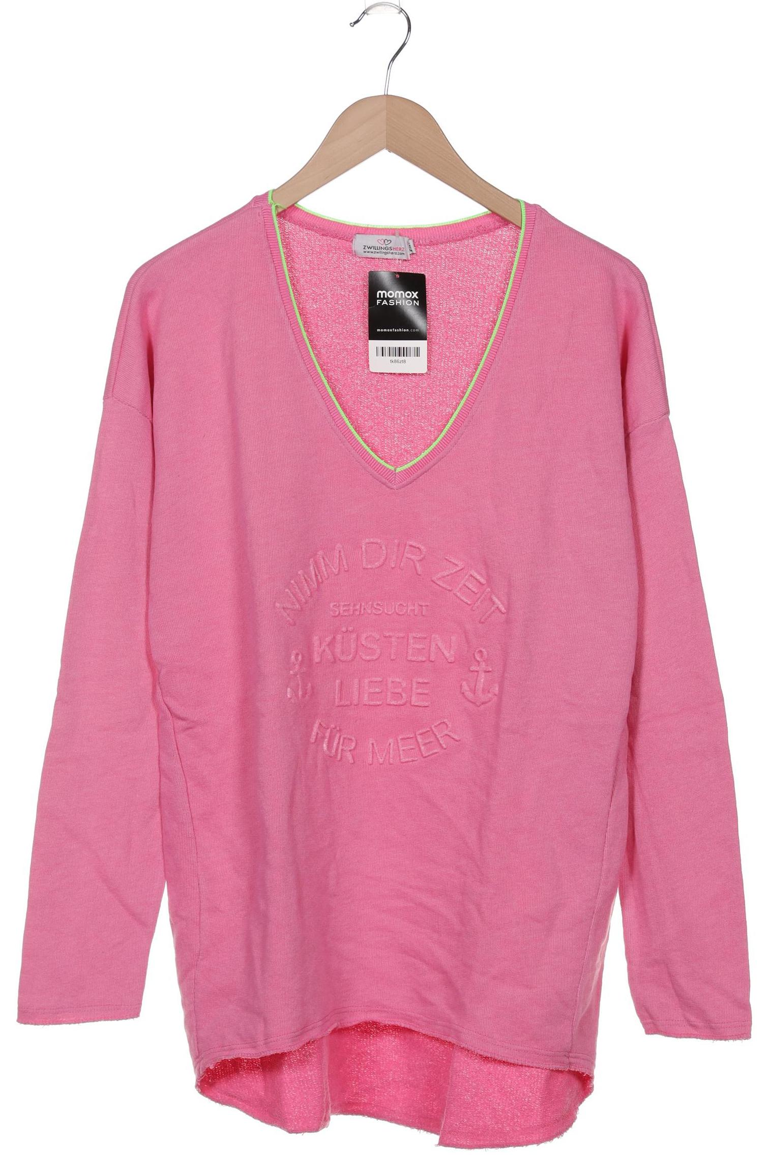 

Zwillingsherz Damen Pullover, pink, Gr. 36