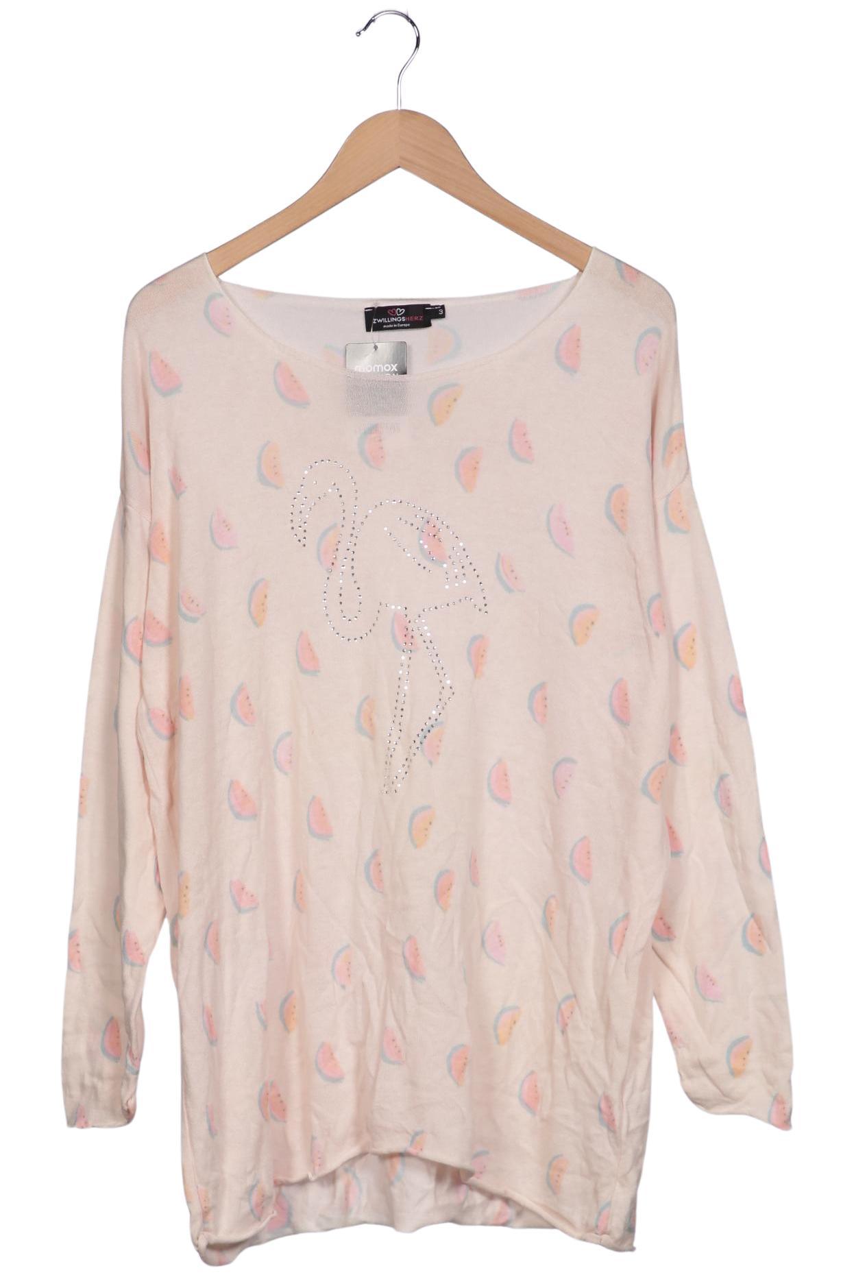 

Zwillingsherz Damen Pullover, beige, Gr. 46