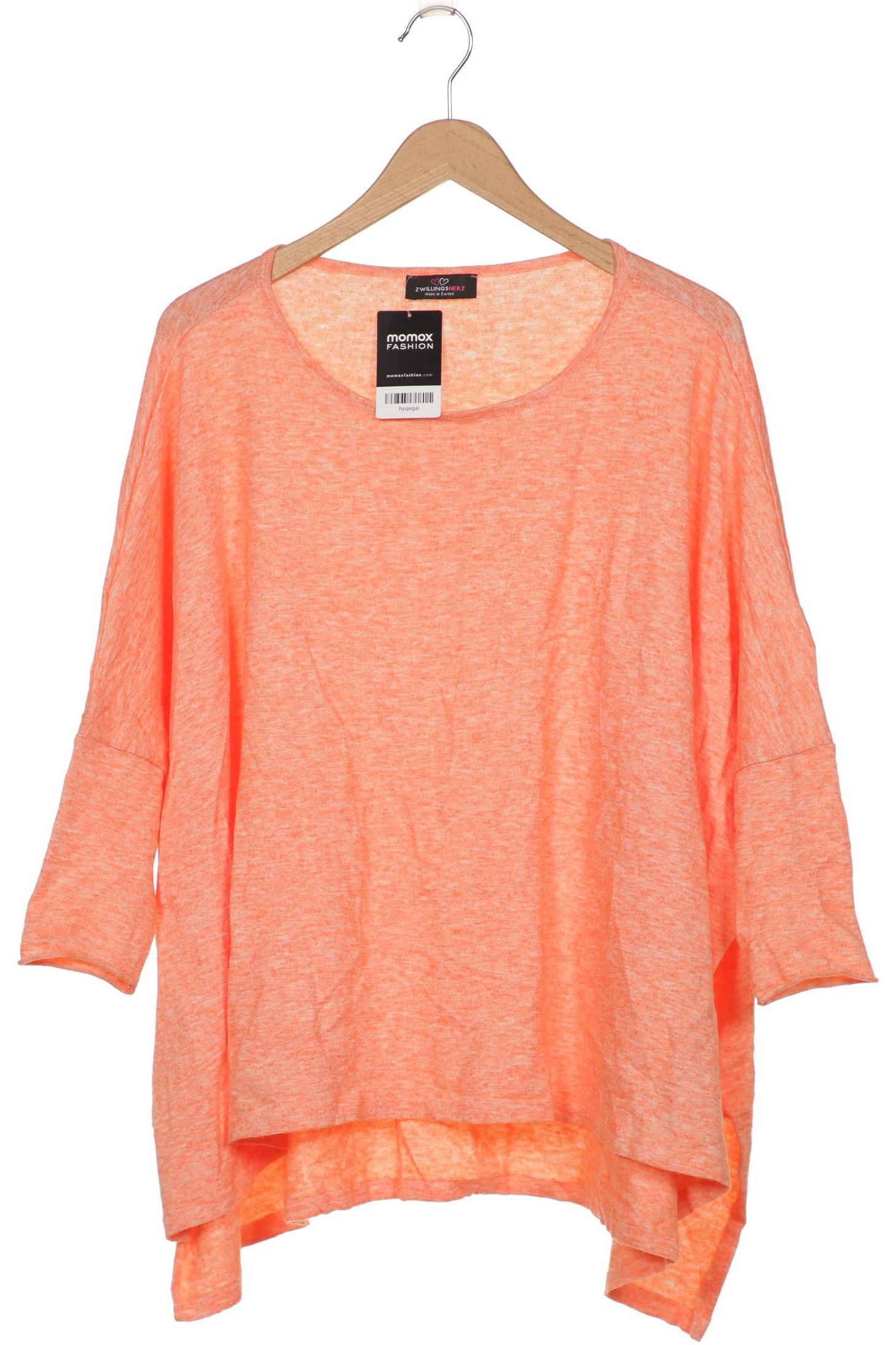 

Zwillingsherz Damen Pullover, orange