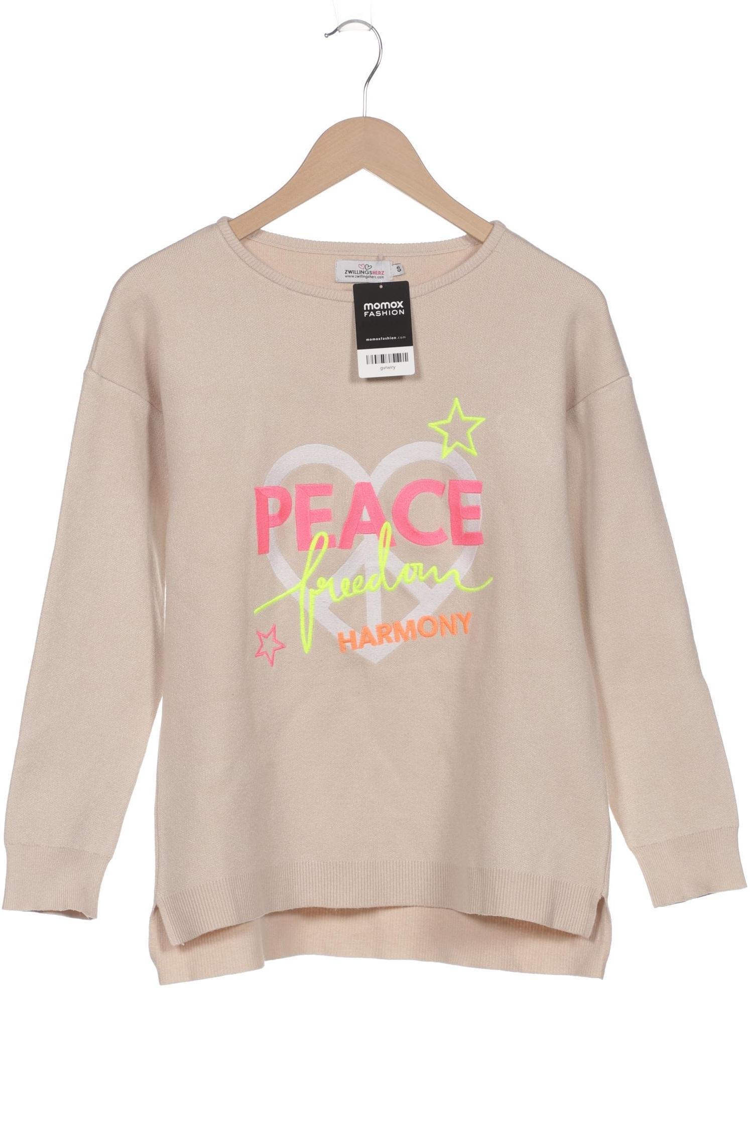 

Zwillingsherz Damen Pullover, beige, Gr. 36