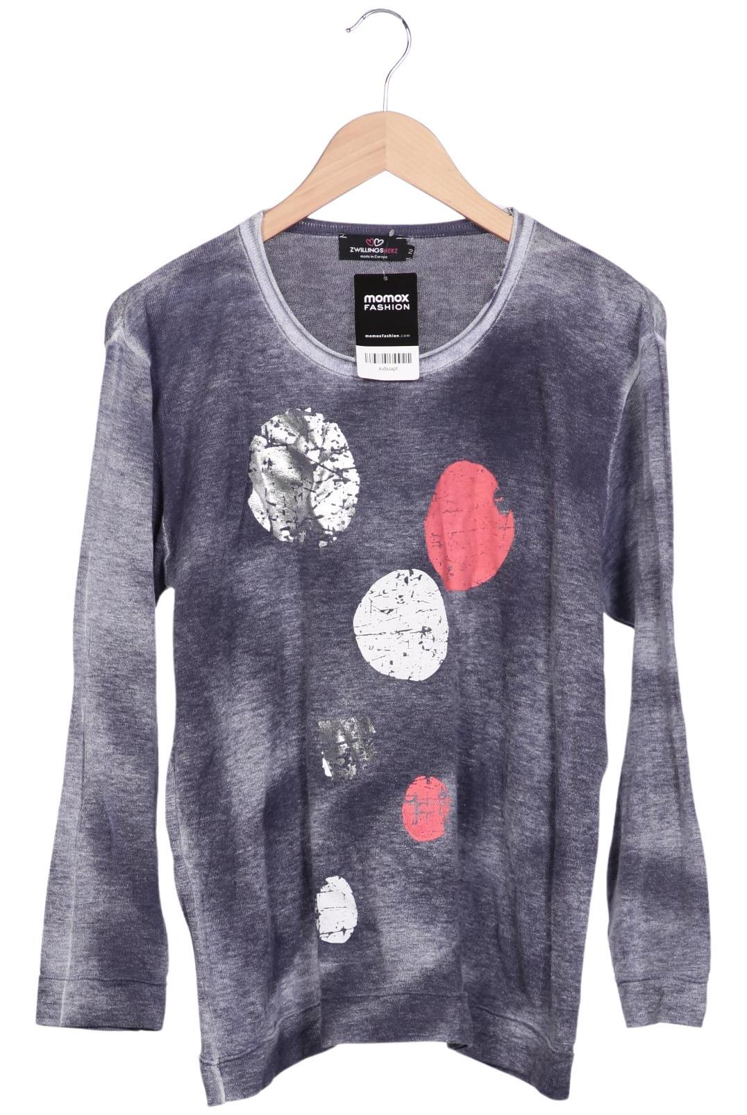 

Zwillingsherz Damen Pullover, grau, Gr. 44