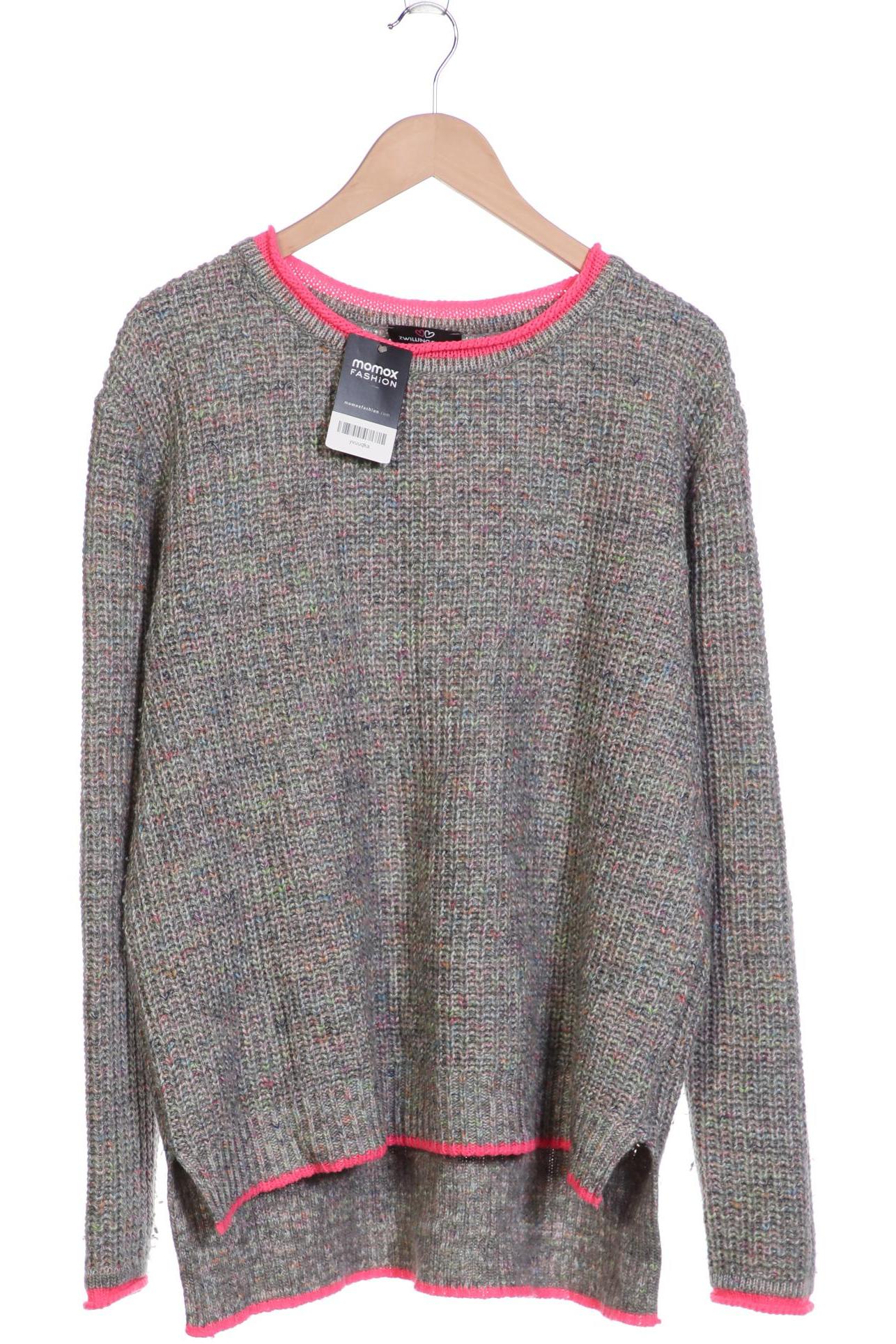 

Zwillingsherz Damen Pullover, grau