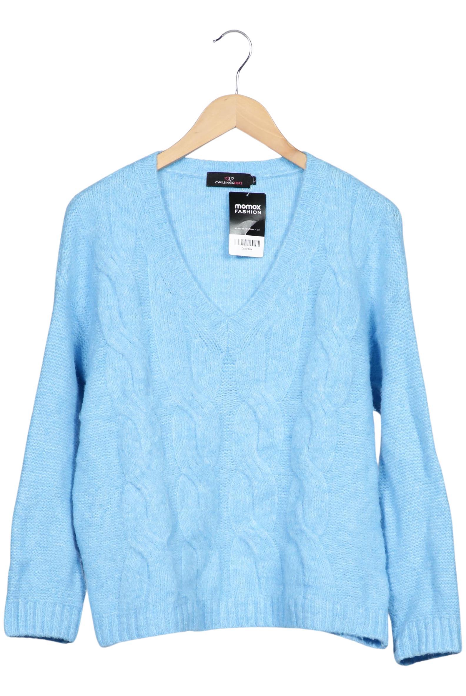 

Zwillingsherz Damen Pullover, hellblau, Gr. 42