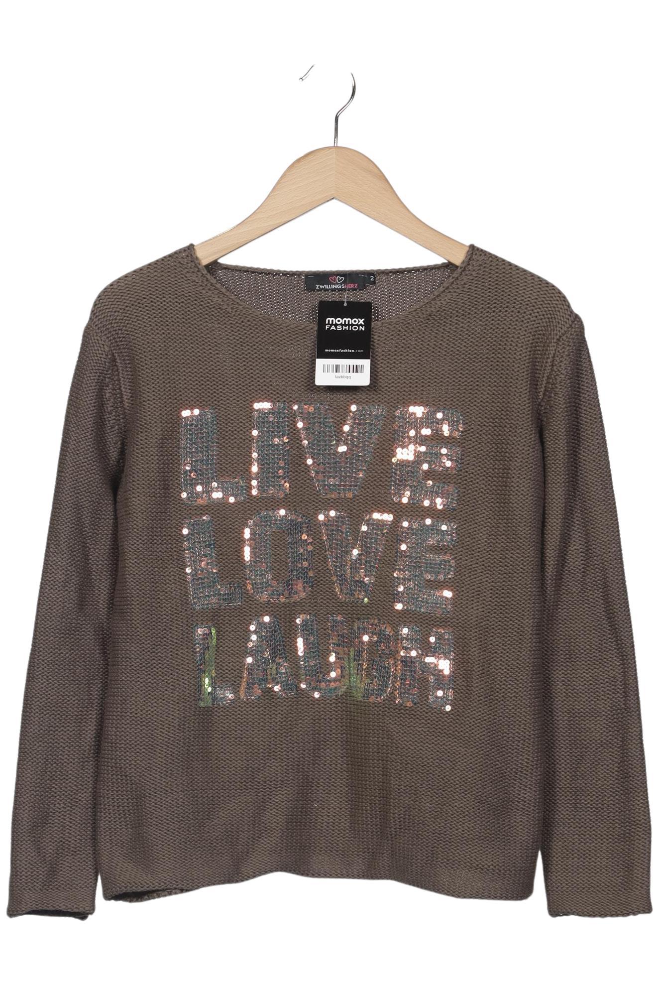 

Zwillingsherz Damen Pullover, braun, Gr. 38