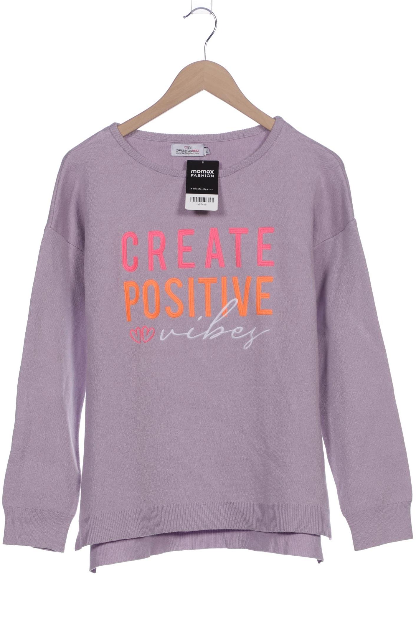 Thumbnail - Zwillingsherz Damen Pullover, flieder, Gr. 42