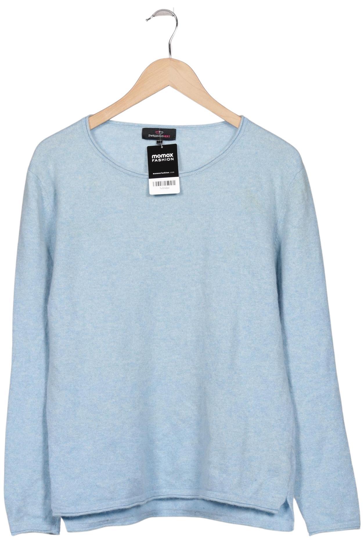 

Zwillingsherz Damen Pullover, hellblau, Gr. 38