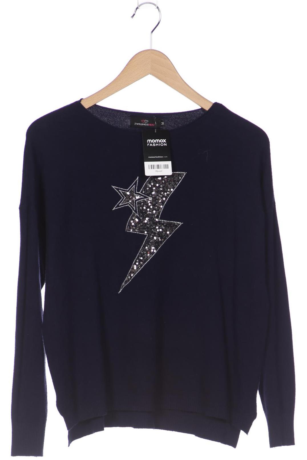 

Zwillingsherz Damen Pullover, marineblau, Gr. 38