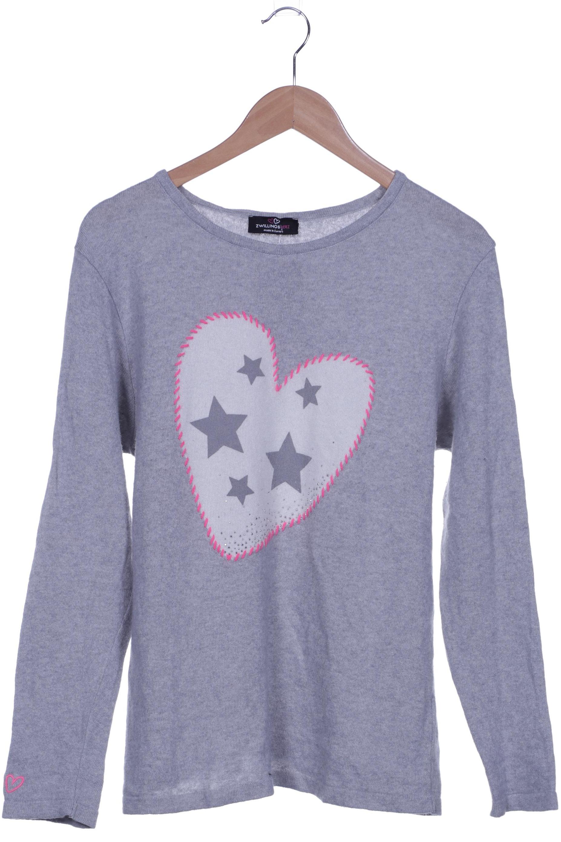 

Zwillingsherz Damen Pullover, grau, Gr. 44