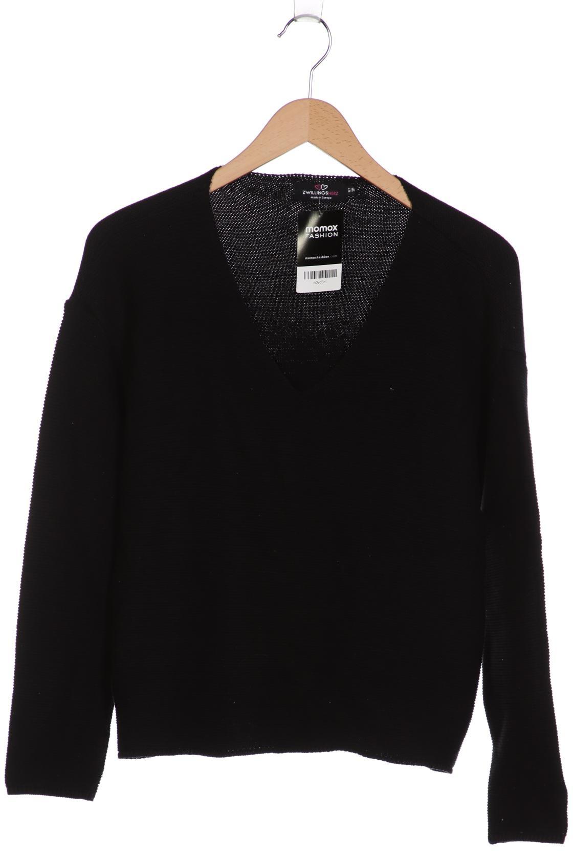 

Zwillingsherz Damen Pullover, schwarz, Gr. 36