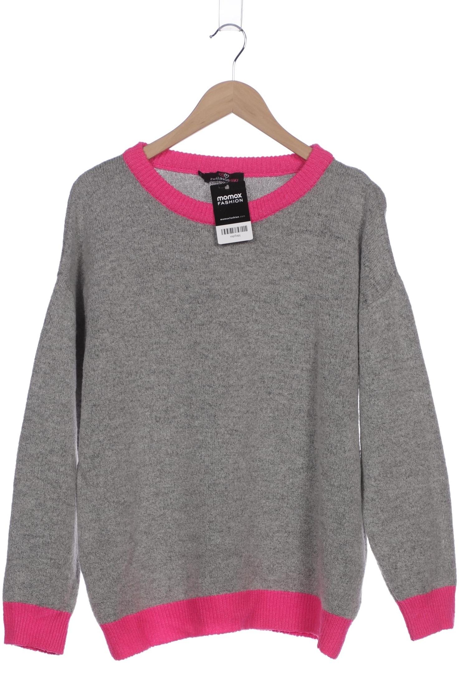 

Zwillingsherz Damen Pullover, grau, Gr. 42
