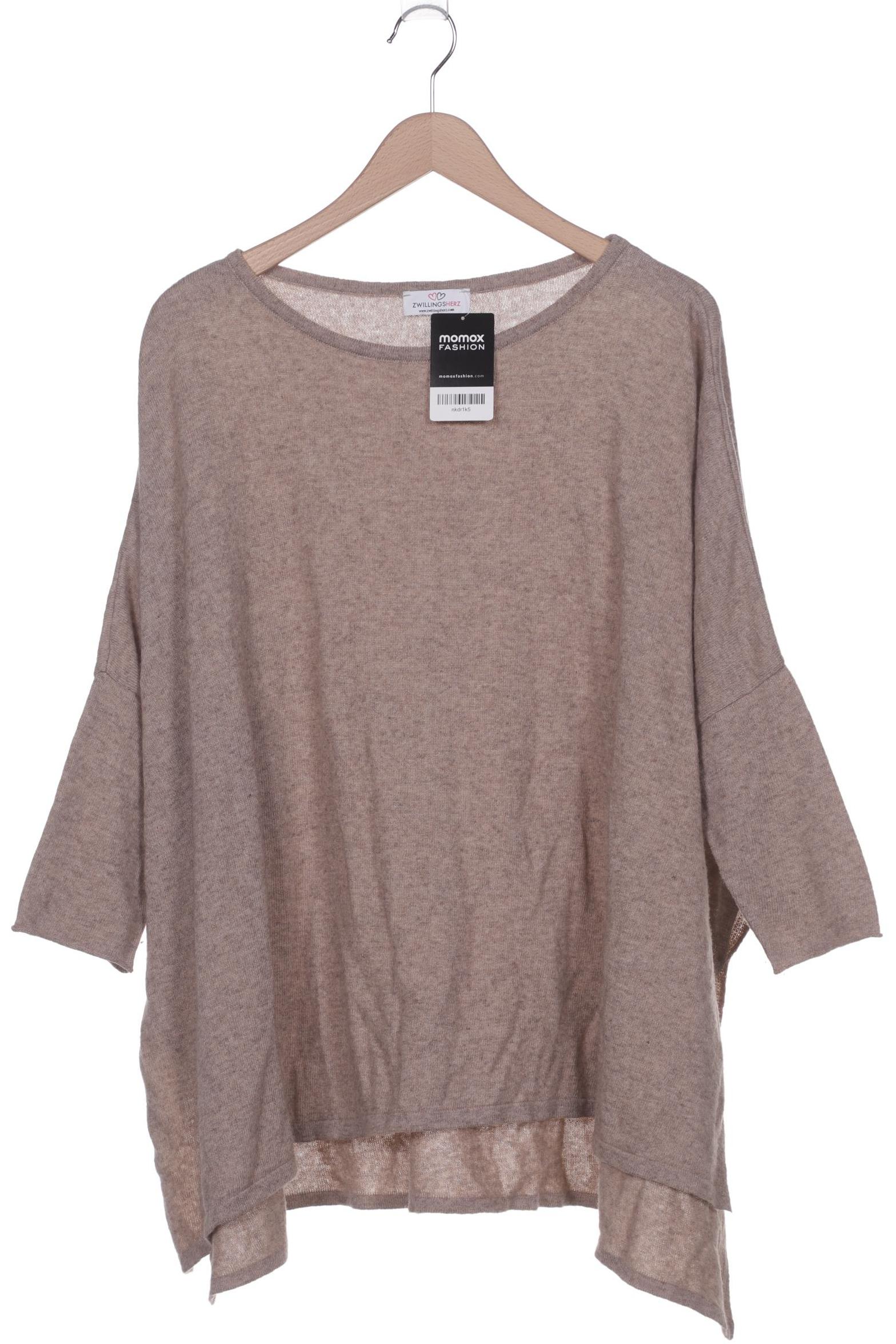 

Zwillingsherz Damen Pullover, beige, Gr. 44
