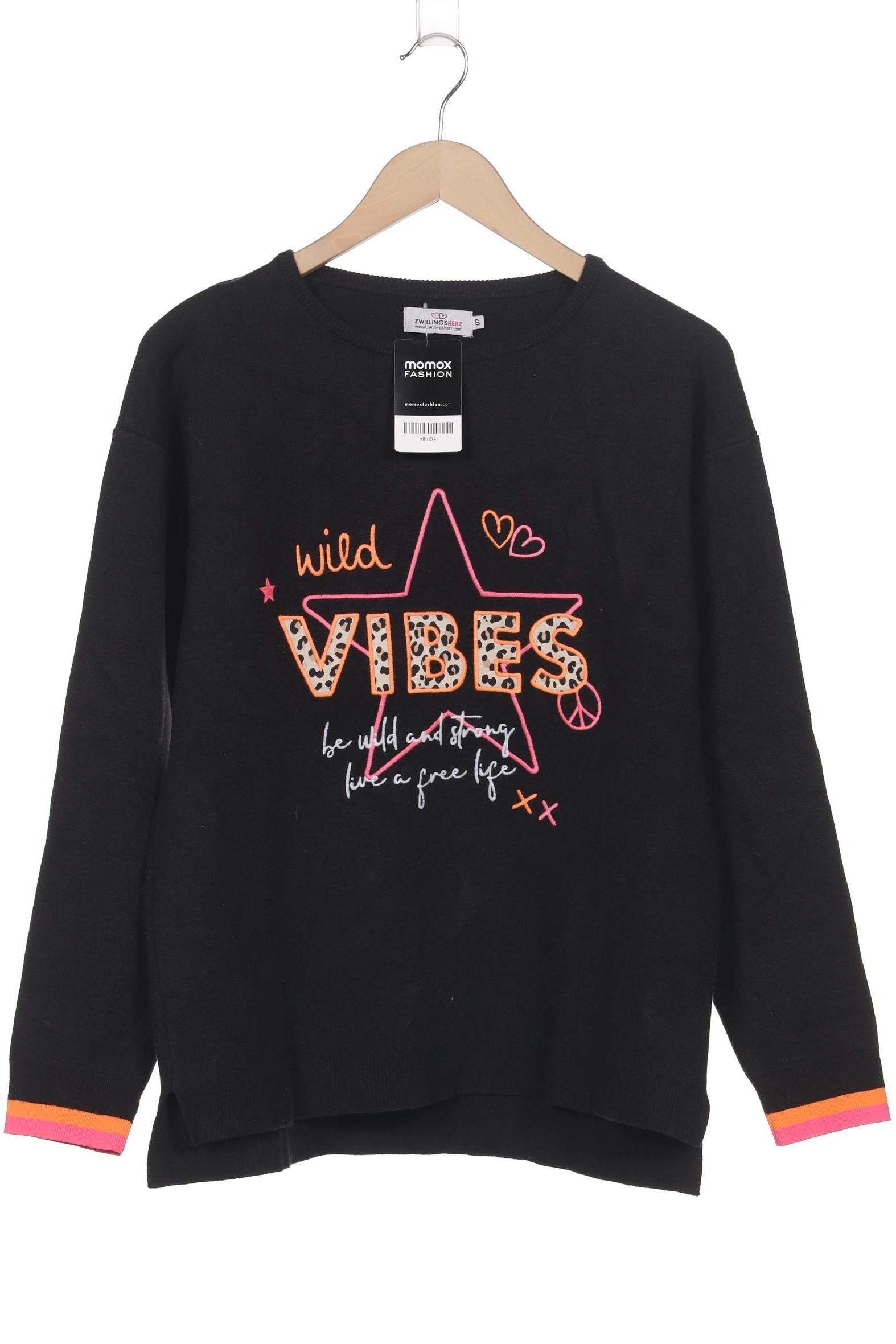 

Zwillingsherz Damen Pullover, schwarz, Gr. 36