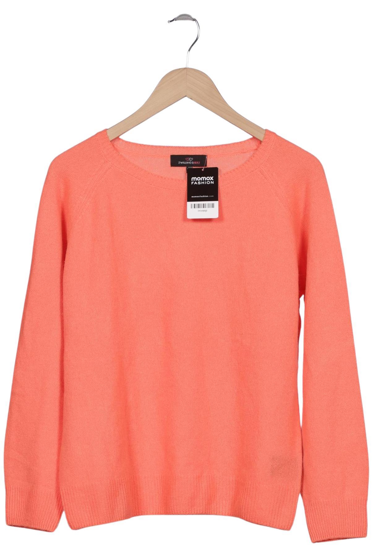 

Zwillingsherz Damen Pullover, orange, Gr. 42