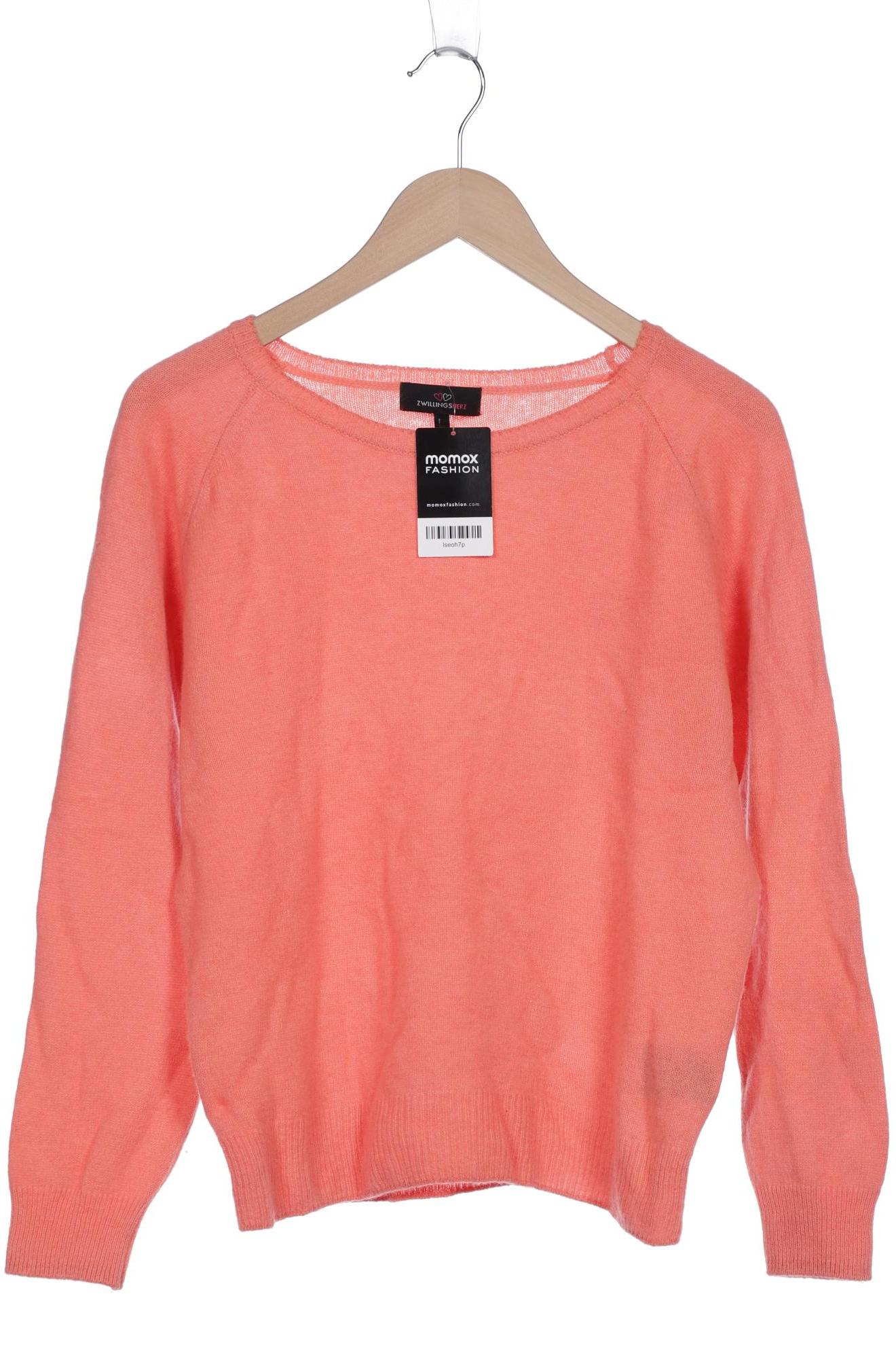

Zwillingsherz Damen Pullover, orange, Gr. 42