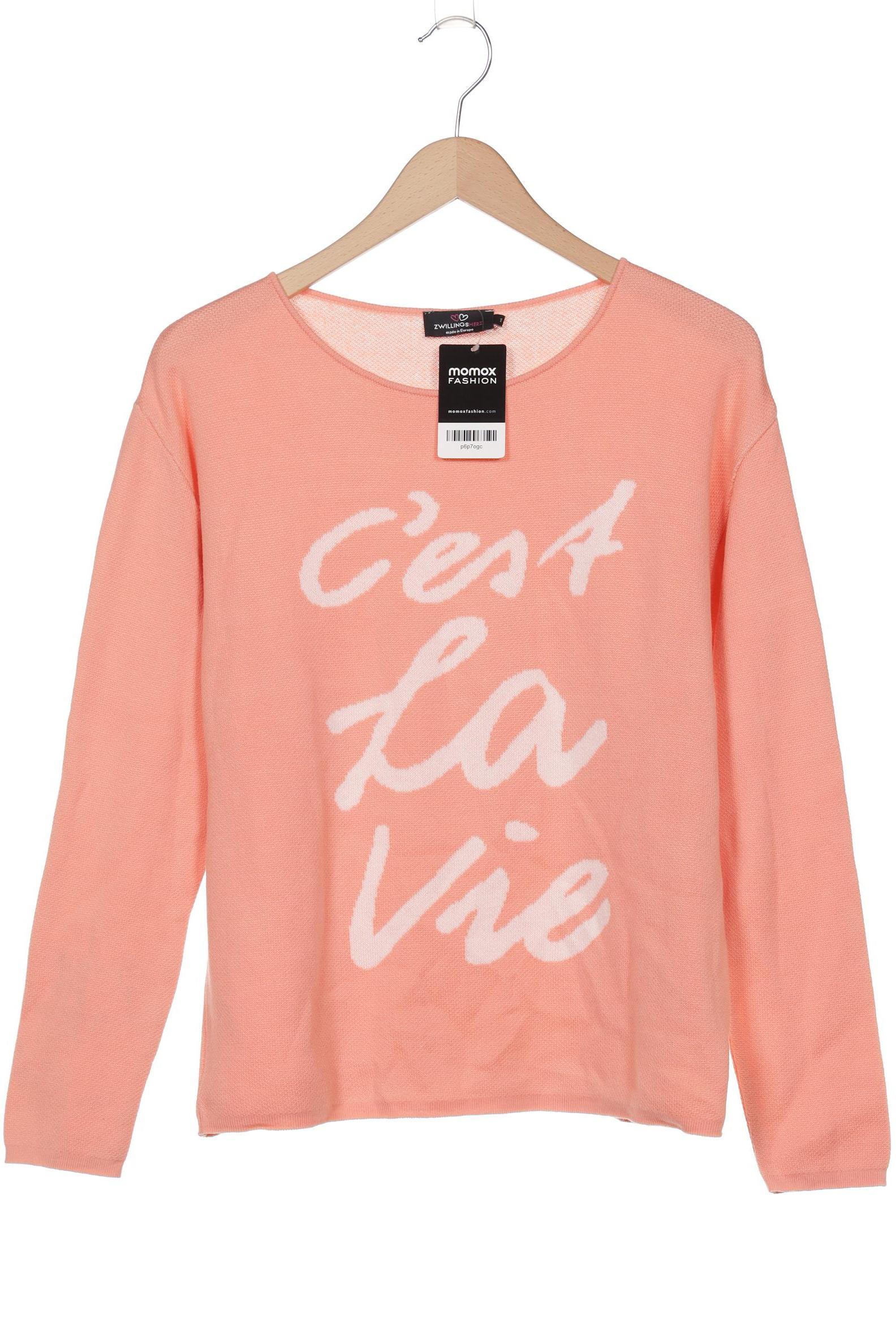 

Zwillingsherz Damen Pullover, orange, Gr. 38