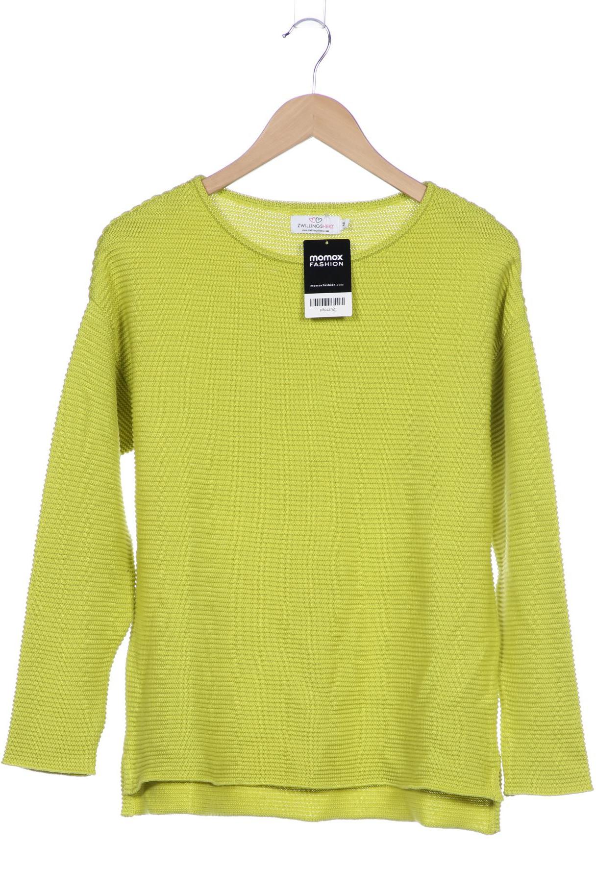 

Zwillingsherz Damen Pullover, hellgrün, Gr. 38