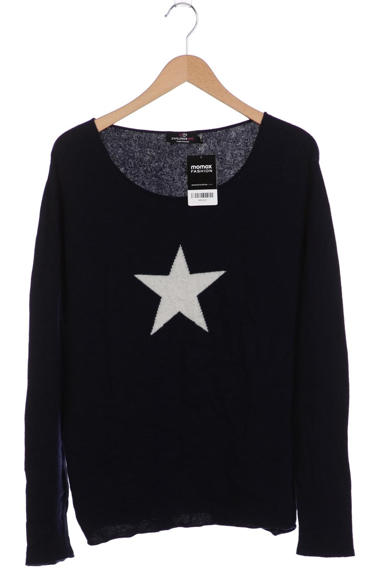 

Zwillingsherz Damen Pullover, marineblau, Gr. 44