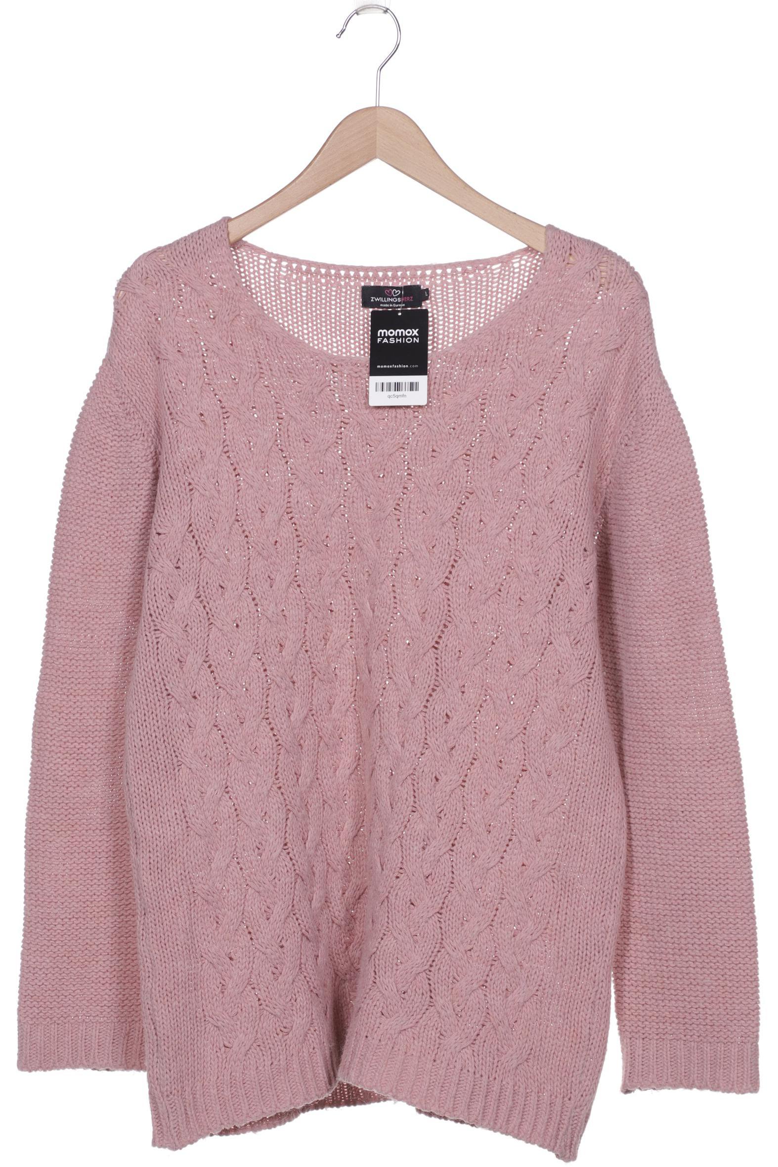 

Zwillingsherz Damen Pullover, pink, Gr. 42