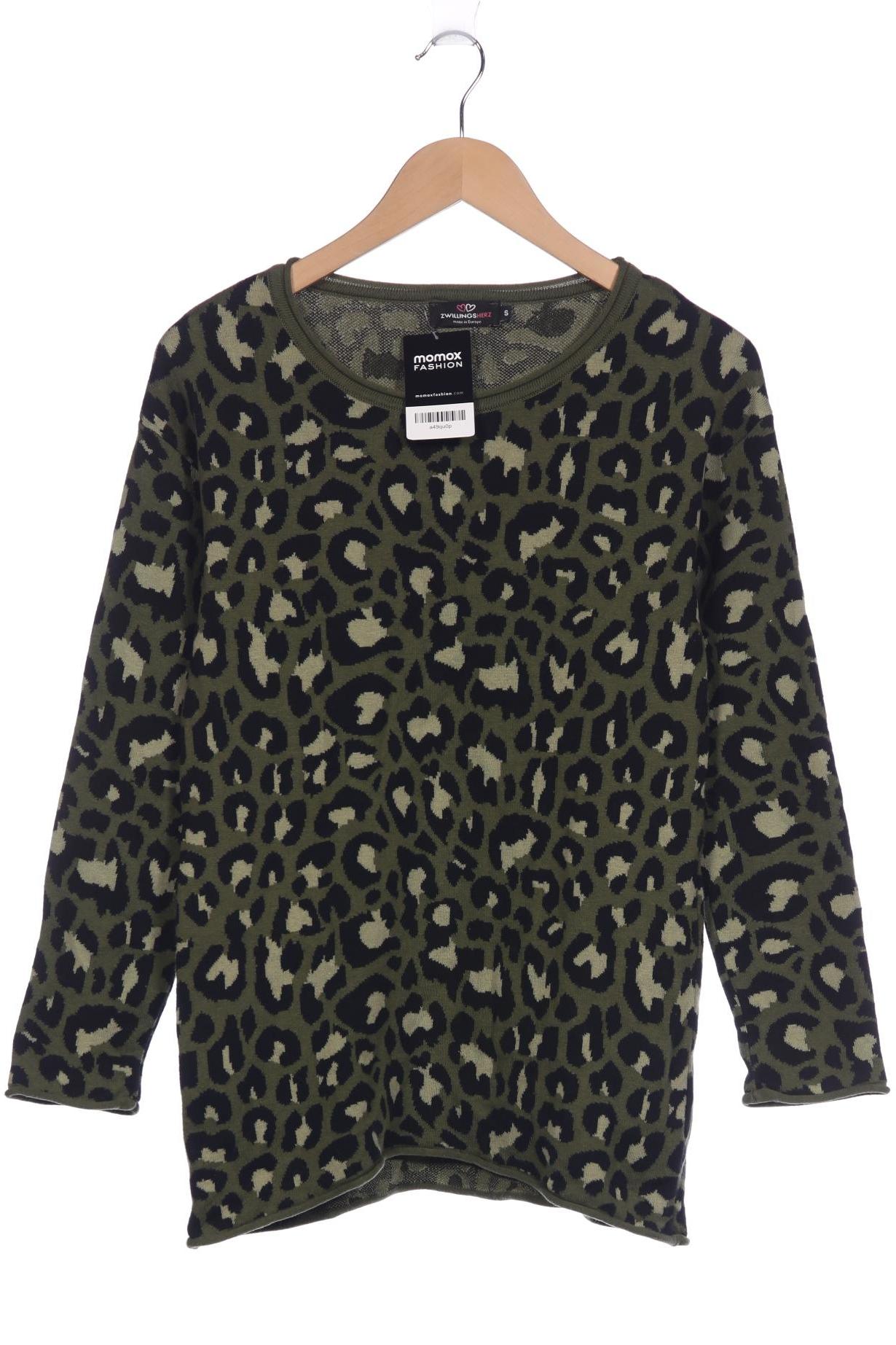 

Zwillingsherz Damen Pullover, grün, Gr. 36