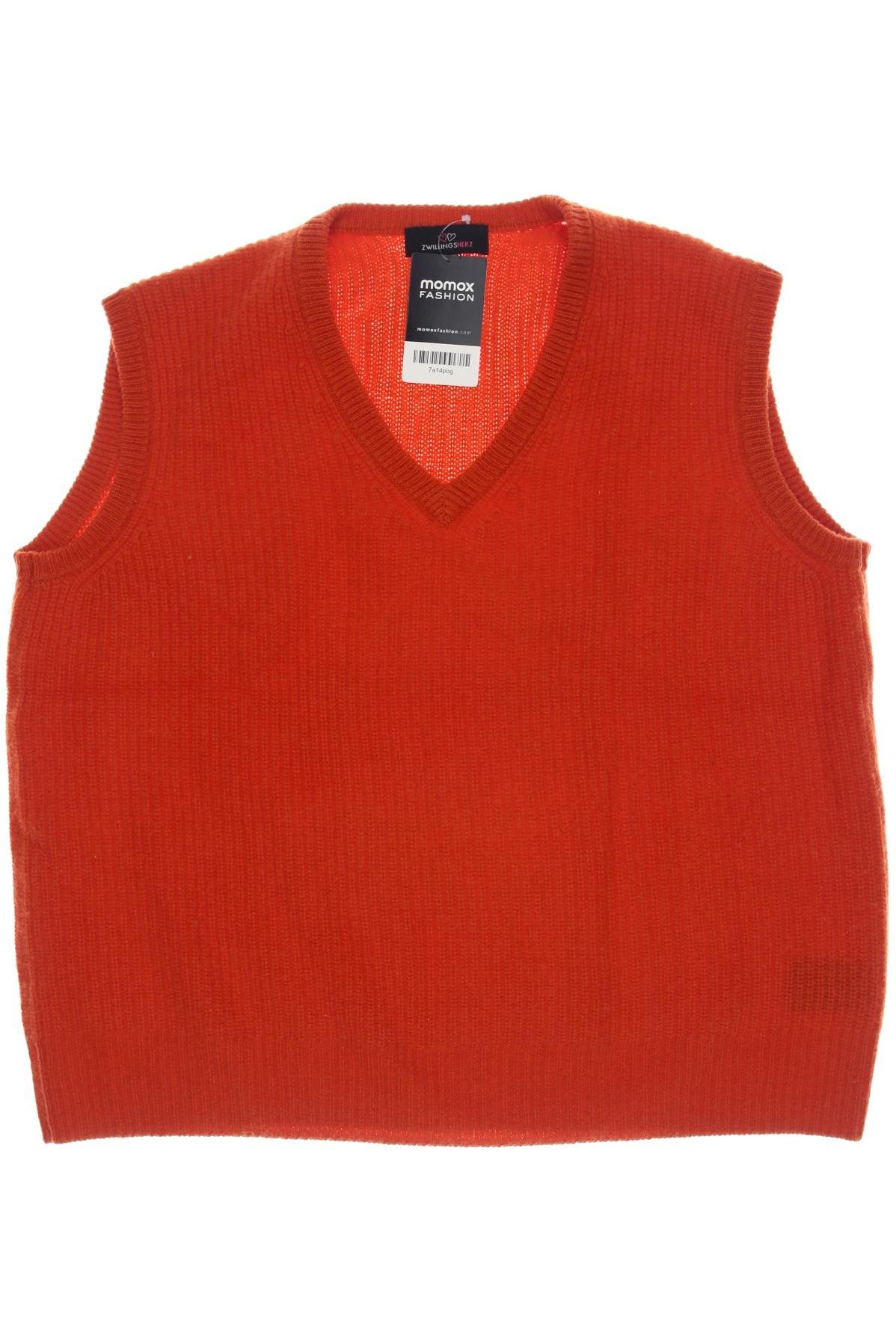 

Zwillingsherz Damen Pullover, orange, Gr. 44