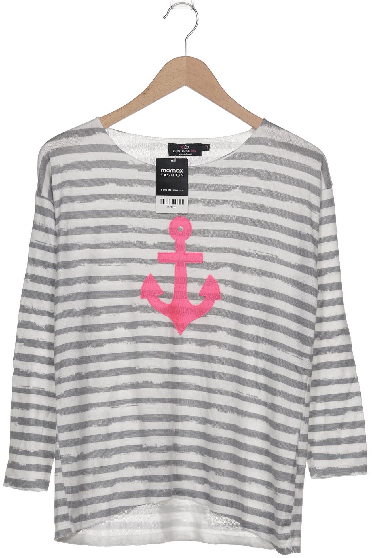 

Zwillingsherz Damen Pullover, weiß, Gr. 36