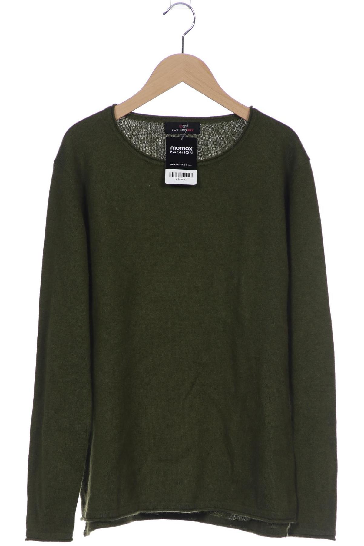 

Zwillingsherz Damen Pullover, grün, Gr. 38