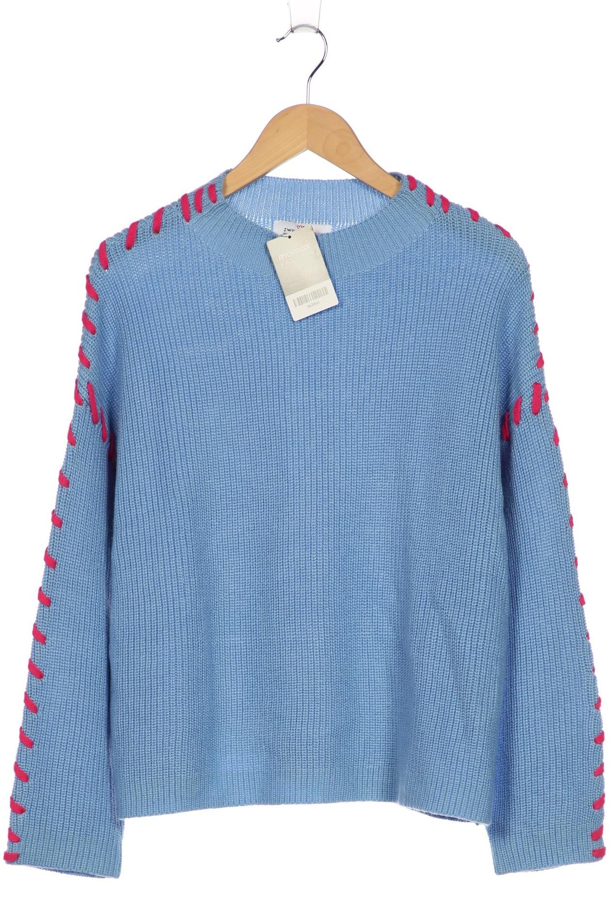 

Zwillingsherz Damen Pullover, blau, Gr. 42