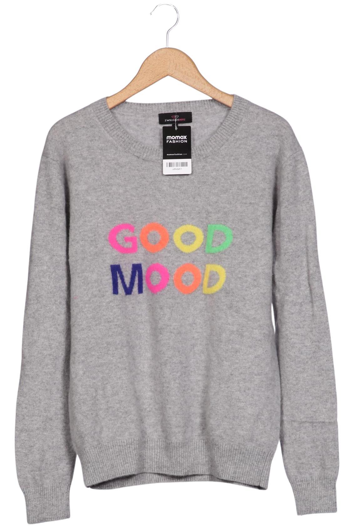 

Zwillingsherz Damen Pullover, grau, Gr. 44