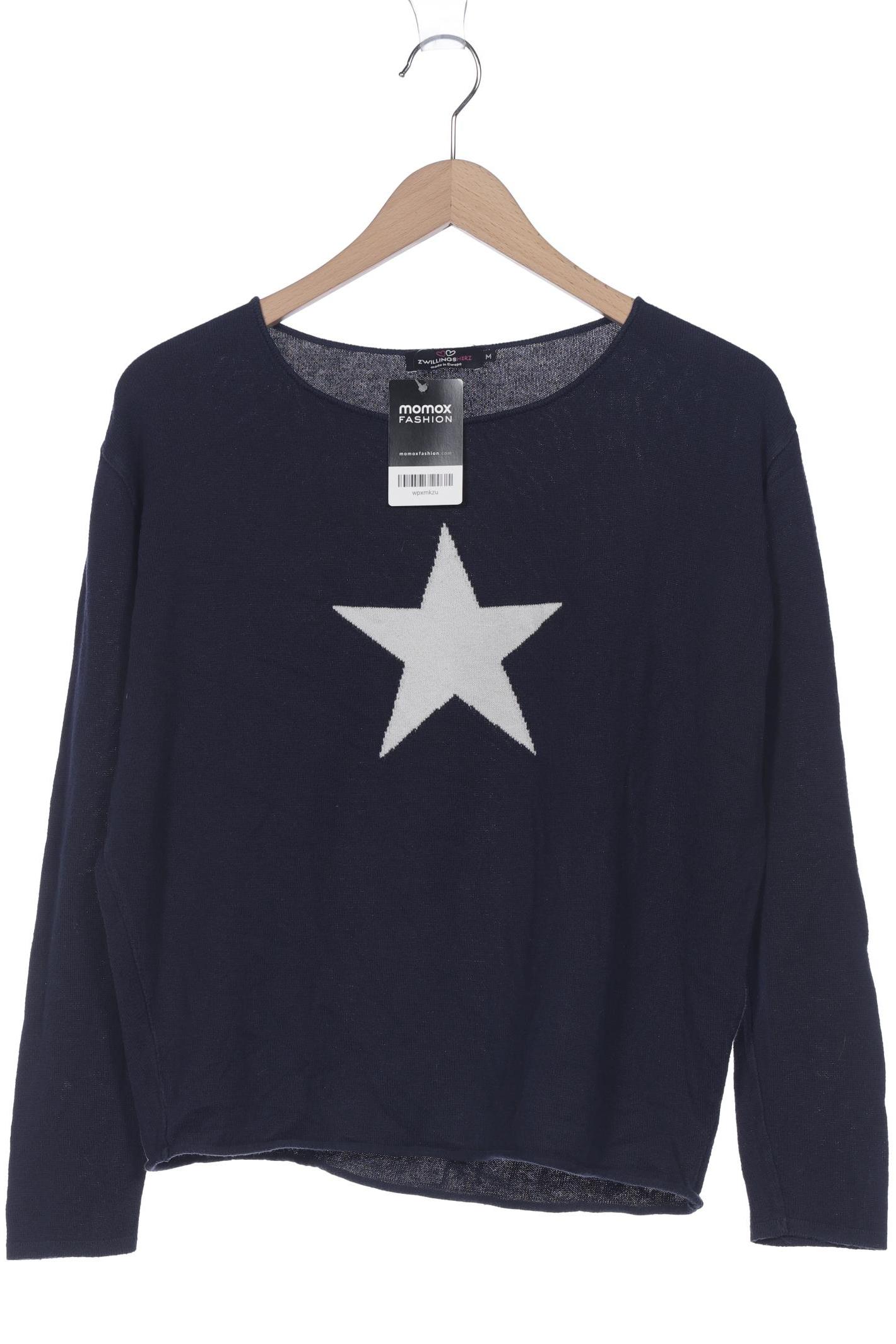 

Zwillingsherz Damen Pullover, marineblau, Gr. 38