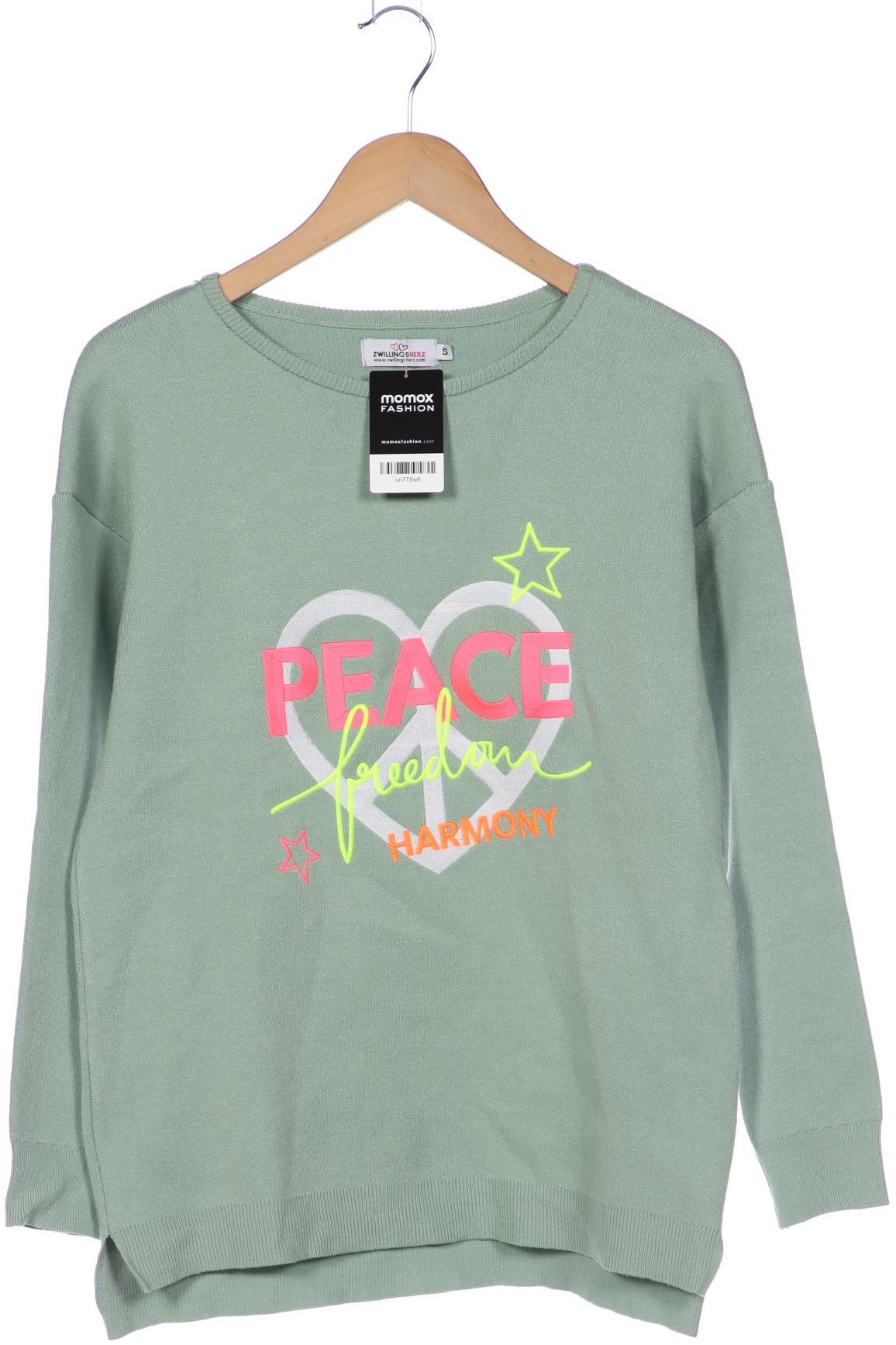 

Zwillingsherz Damen Pullover, hellgrün