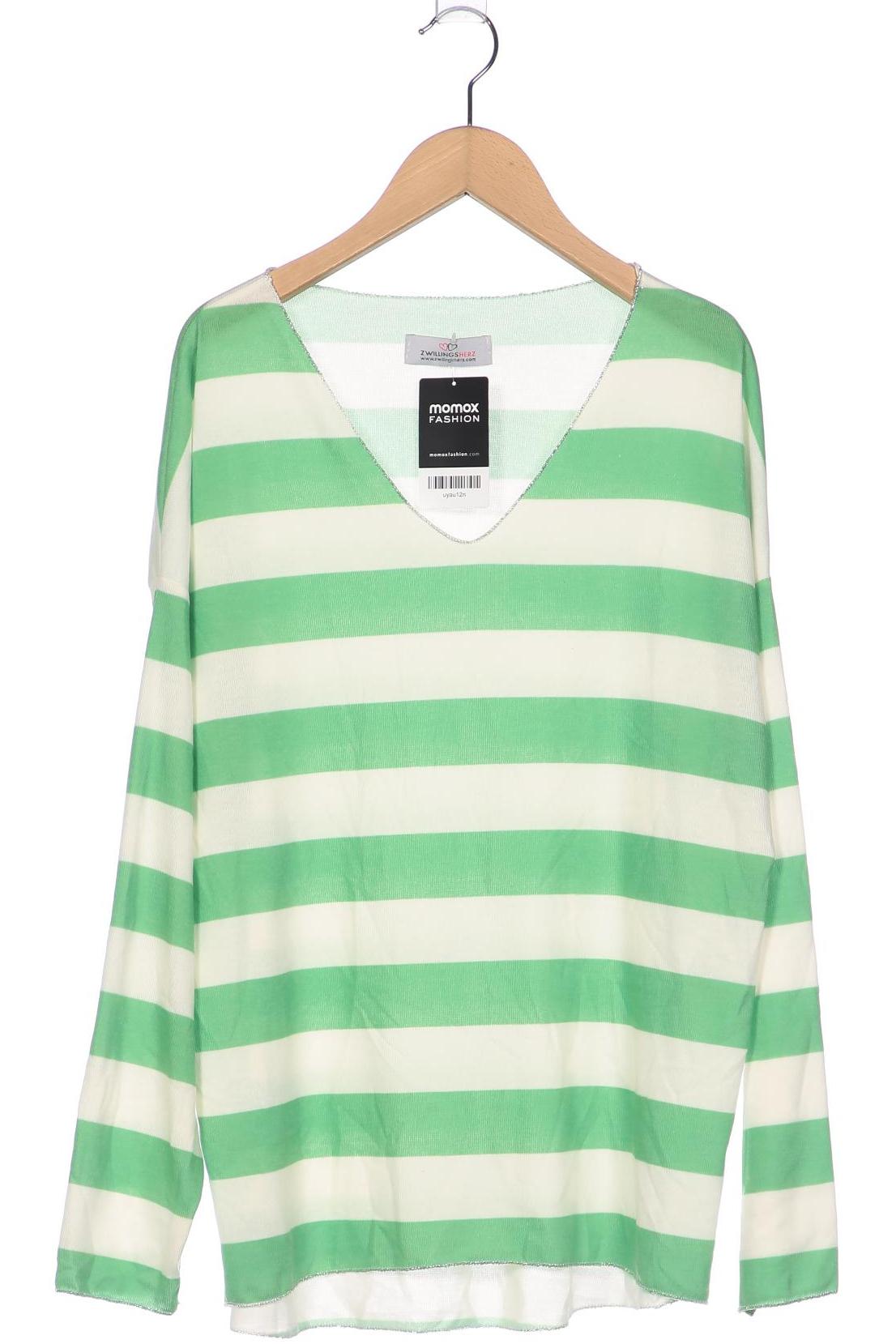 

Zwillingsherz Damen Pullover, grün, Gr. 46