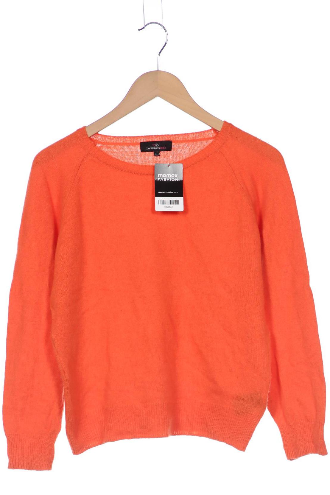 

Zwillingsherz Damen Pullover, orange
