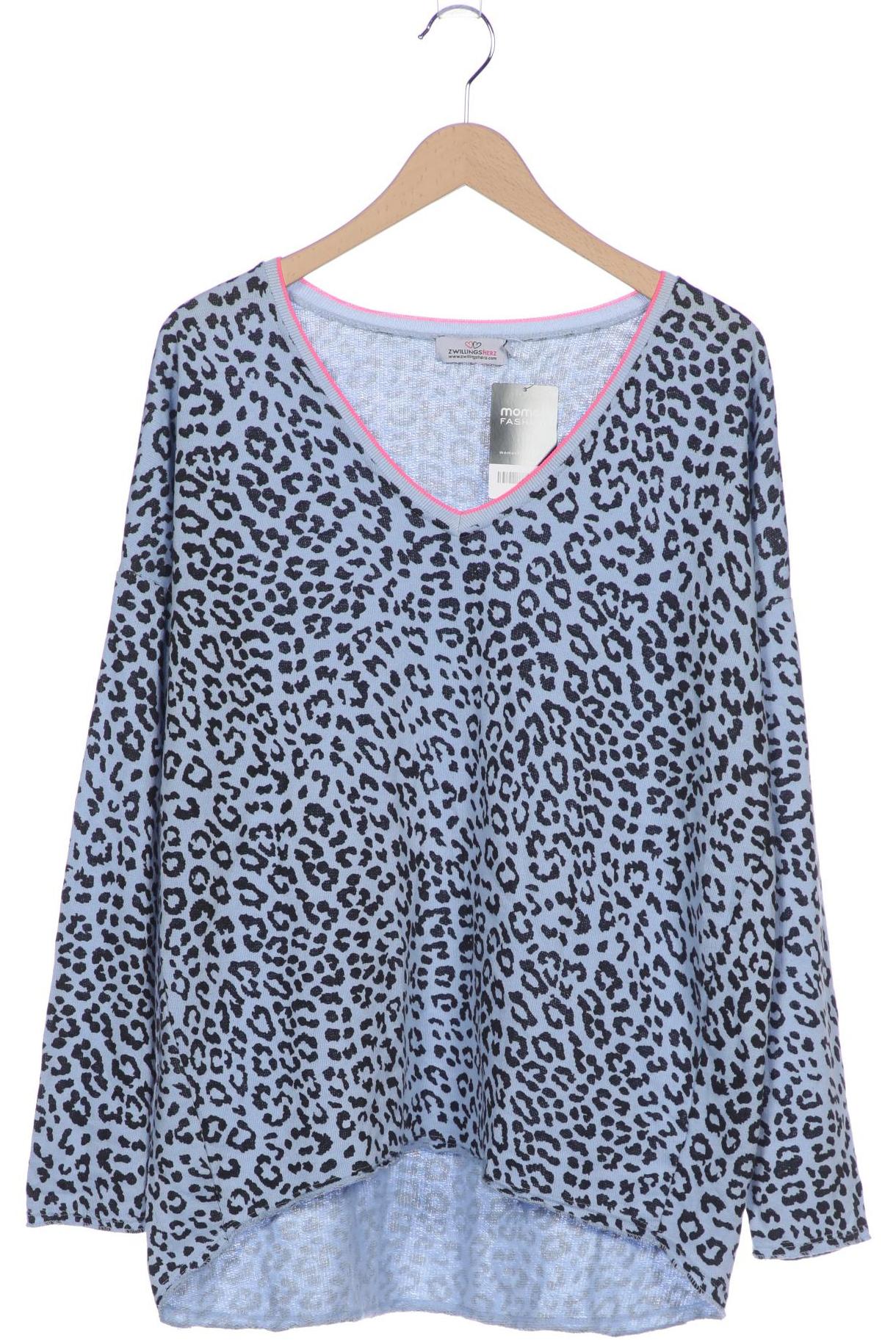 

Zwillingsherz Damen Pullover, blau, Gr. 42