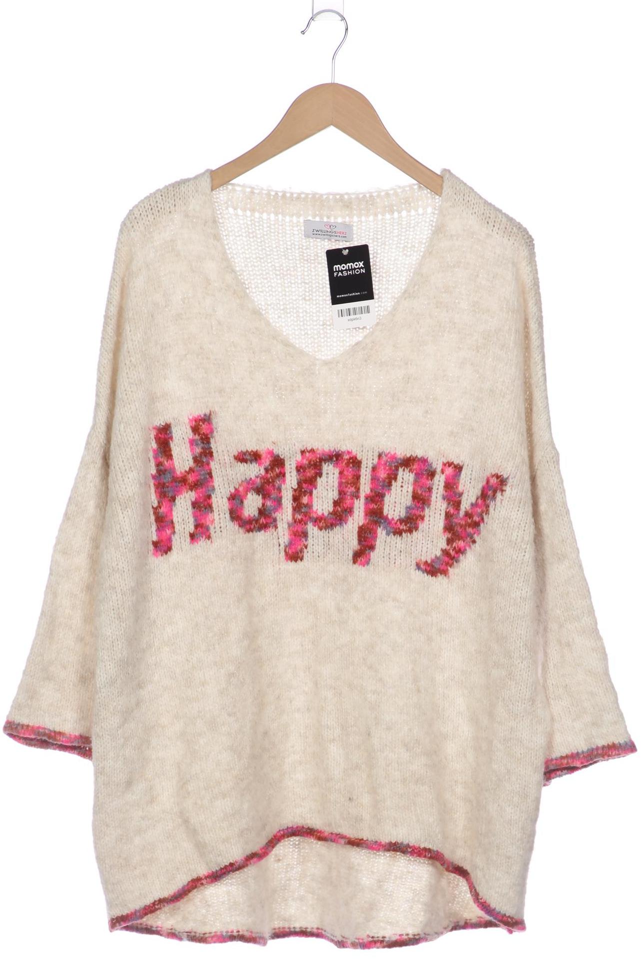 

Zwillingsherz Damen Pullover, cremeweiß, Gr. 48