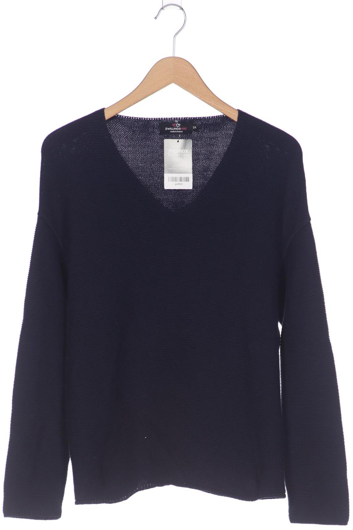 

Zwillingsherz Damen Pullover, marineblau, Gr. 36