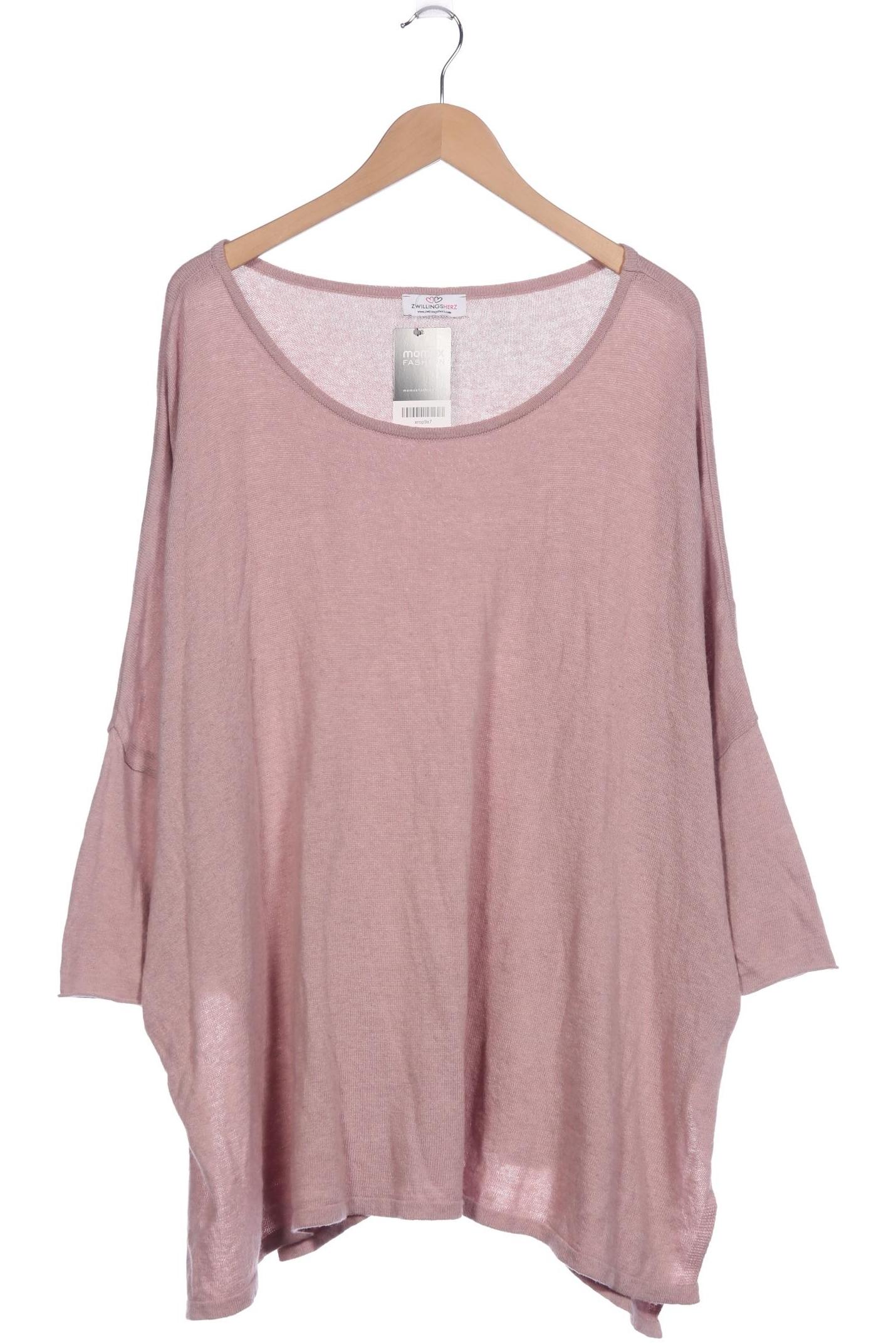 Thumbnail - Zwillingsherz Damen Pullover, pink, Gr. 46