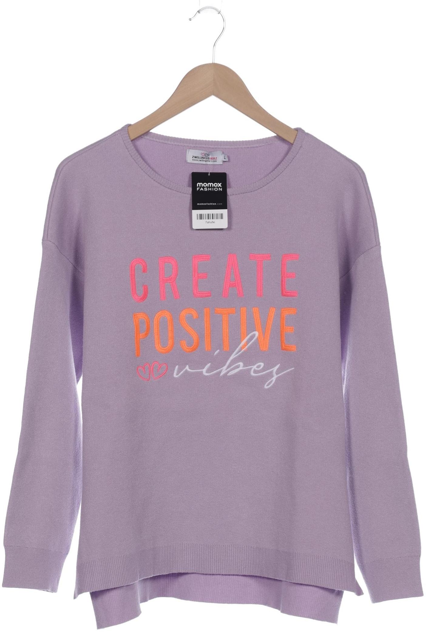 

Zwillingsherz Damen Pullover, flieder, Gr. 42