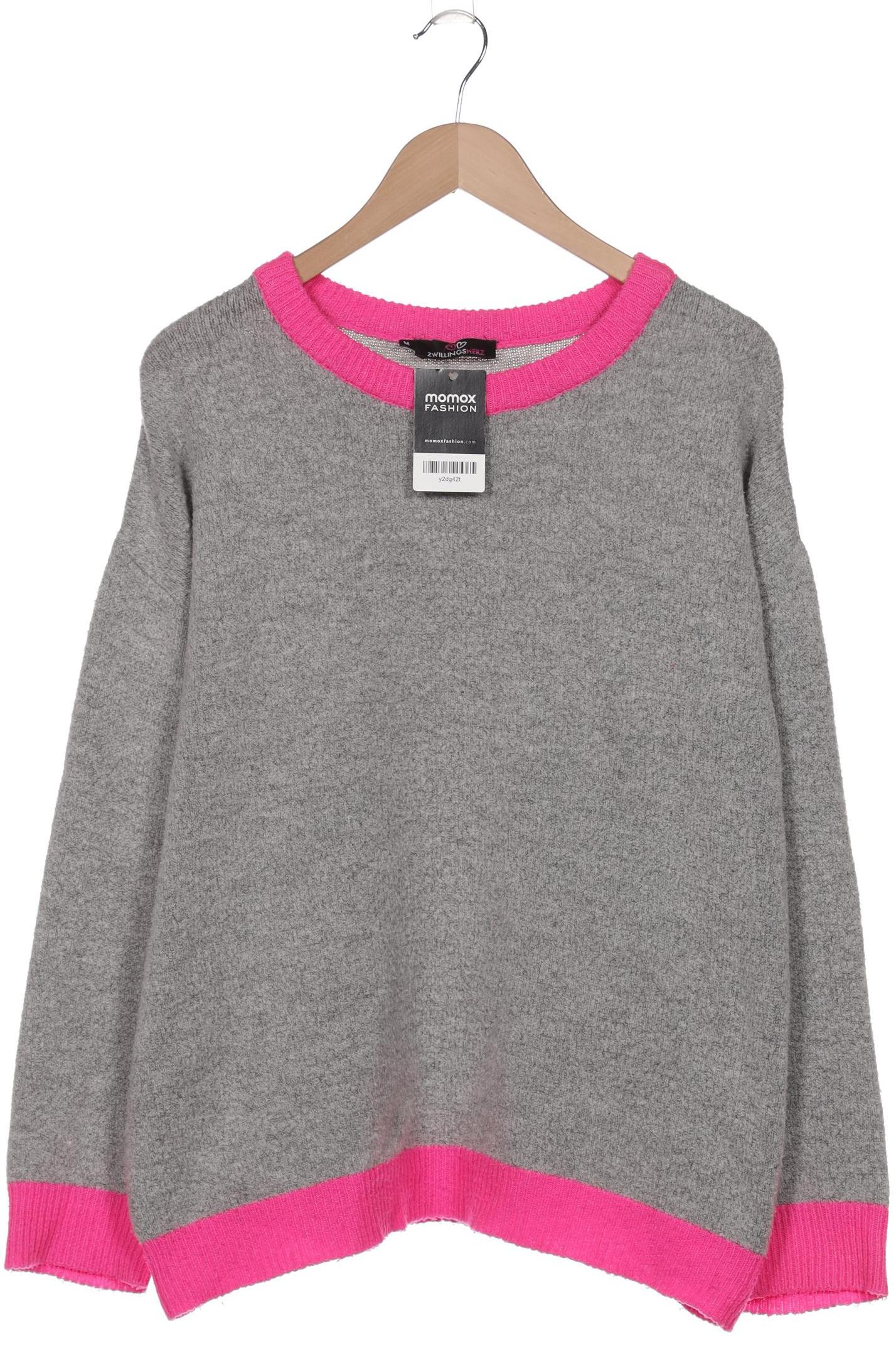 

Zwillingsherz Damen Pullover, grau, Gr. 38