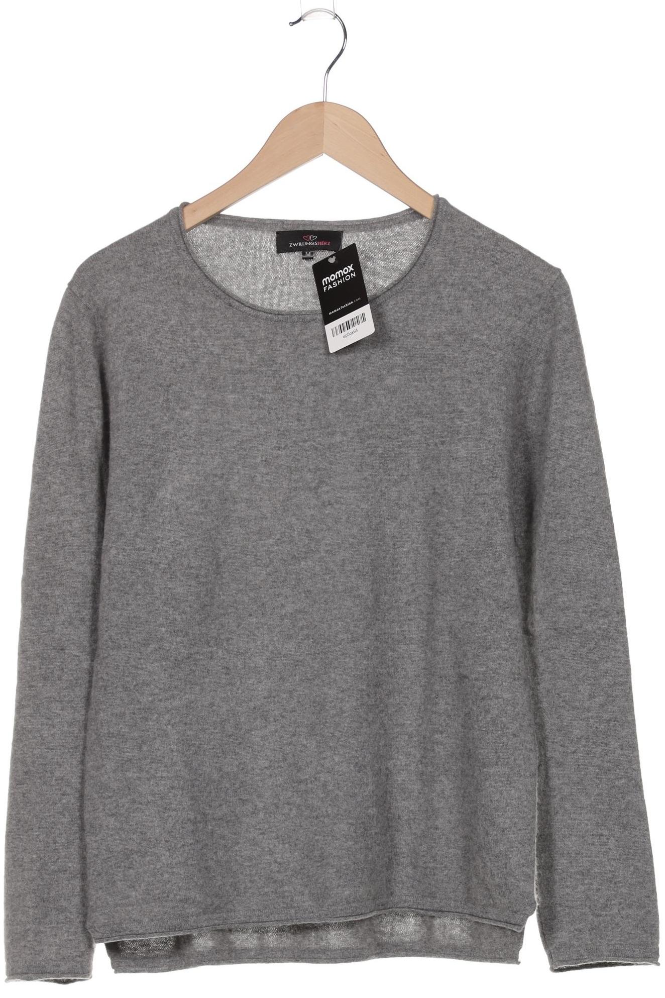 

Zwillingsherz Damen Pullover, grau, Gr. 38