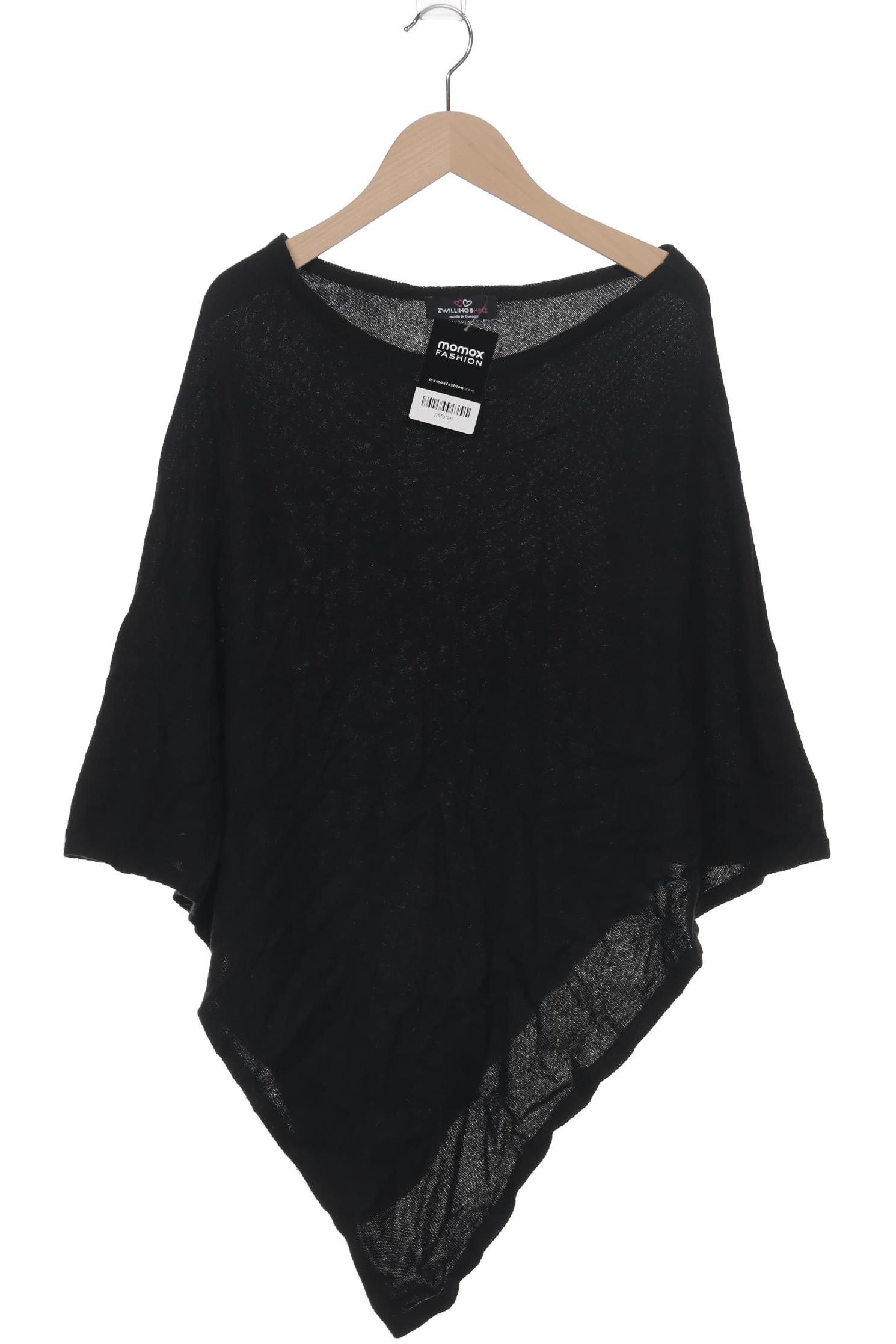 

Zwillingsherz Damen Pullover, schwarz, Gr. uni