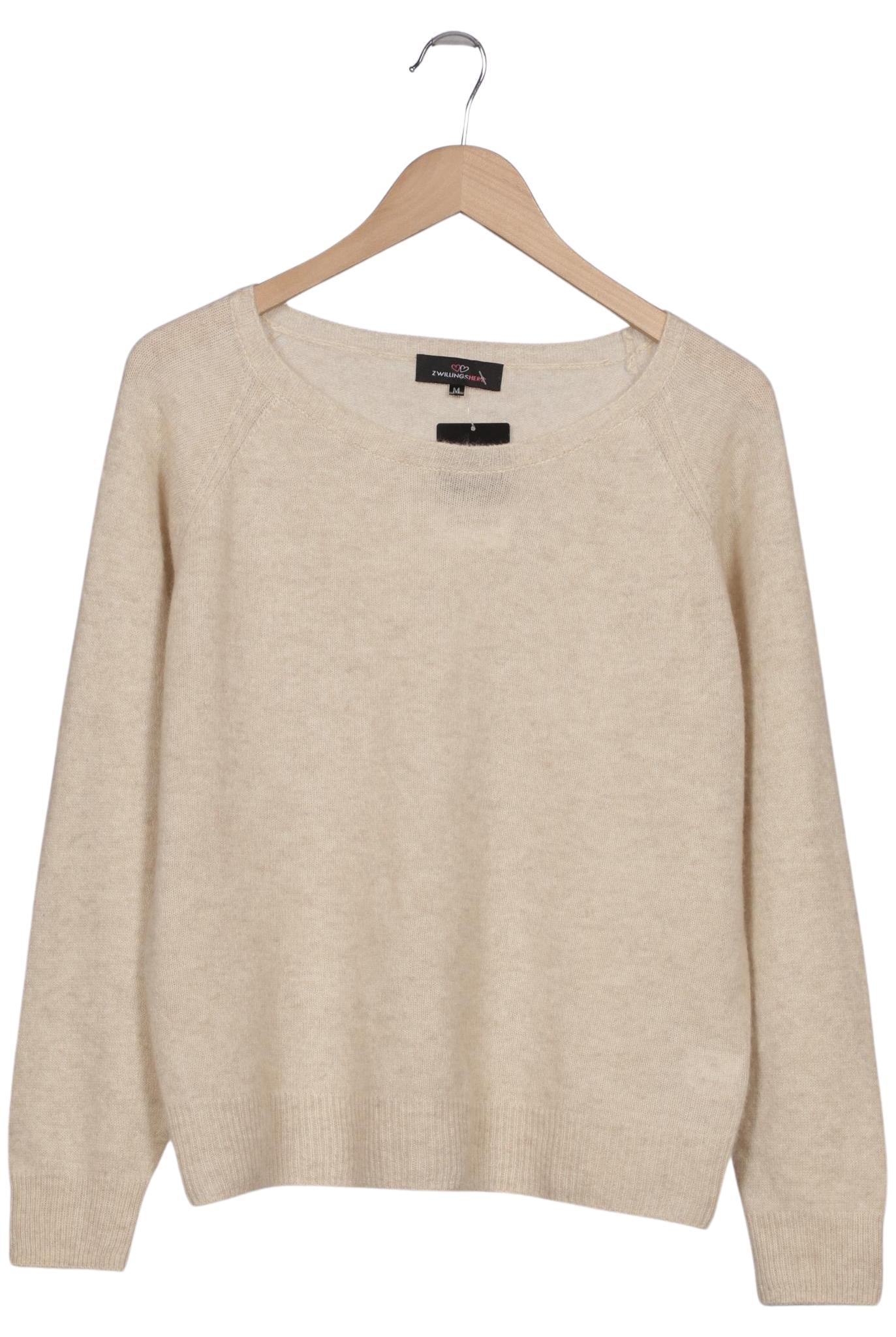 

Zwillingsherz Damen Pullover, beige, Gr. 38